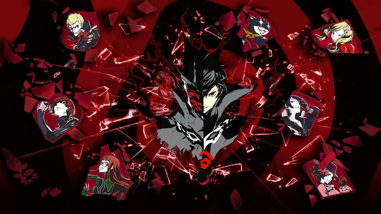 Persona 5 Minimalist Wallpapers Top Free Persona 5 Minimalist Backgrounds Wallpaperaccess