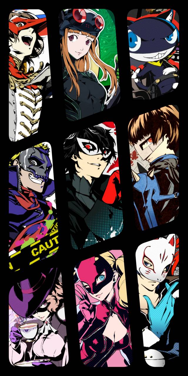 640x1280 Persona 5 wallpaper
