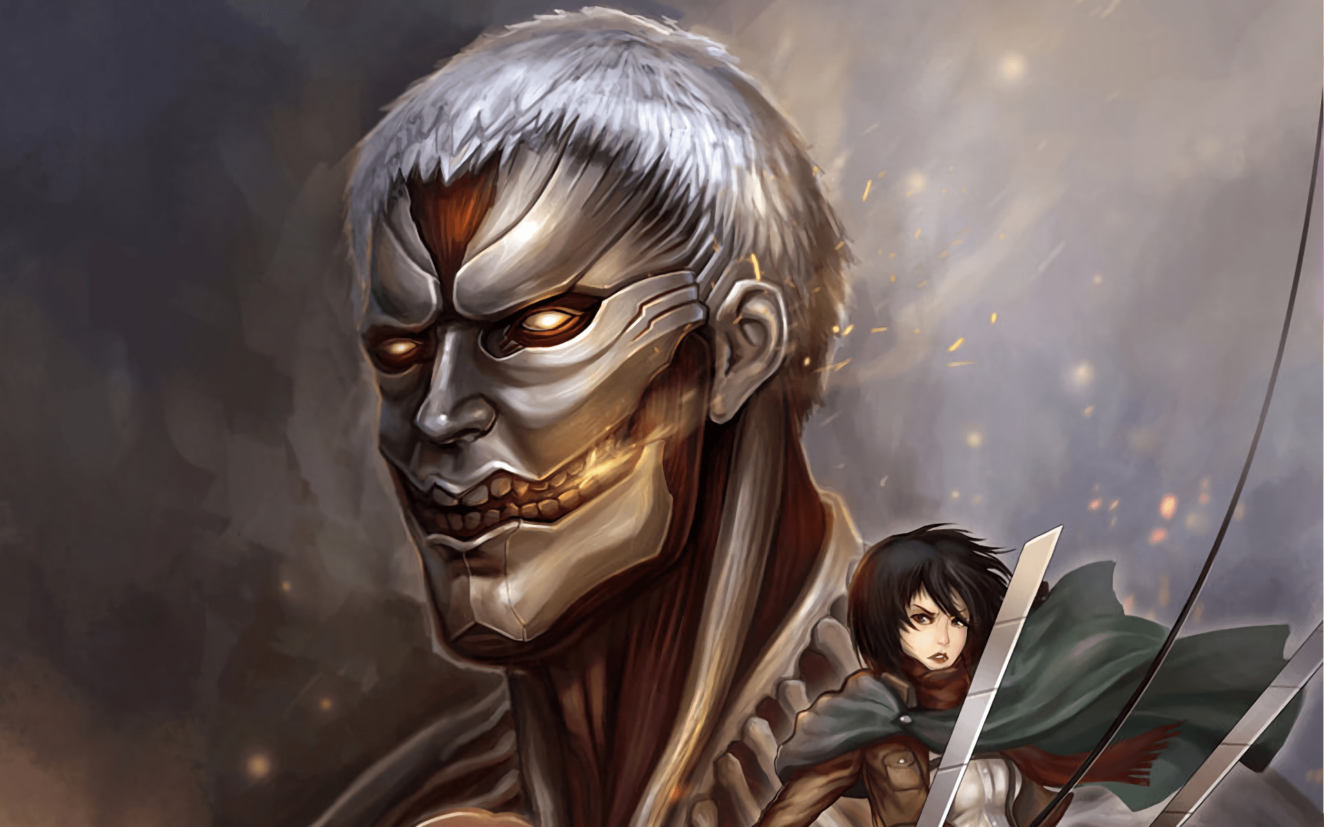 1920x1200 Attack On Titan Wallpaper. HD Attack On Titan Background
