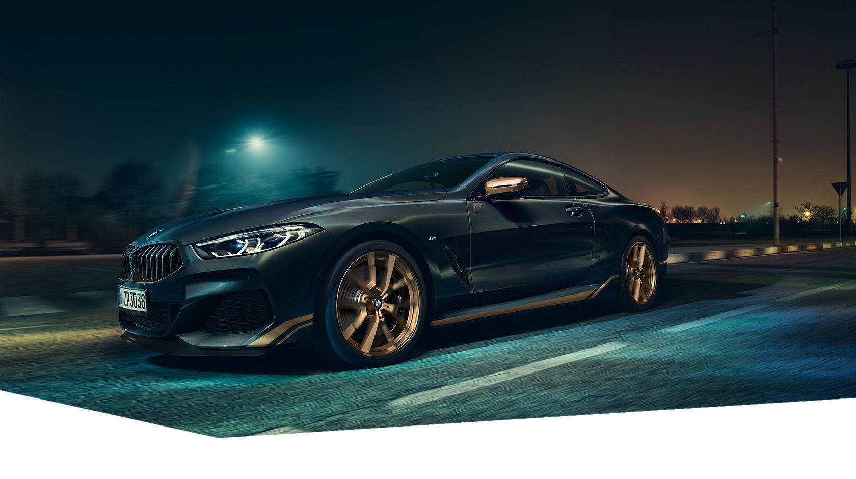1680x940 BMW 8 Series Golden Thunder Edition
