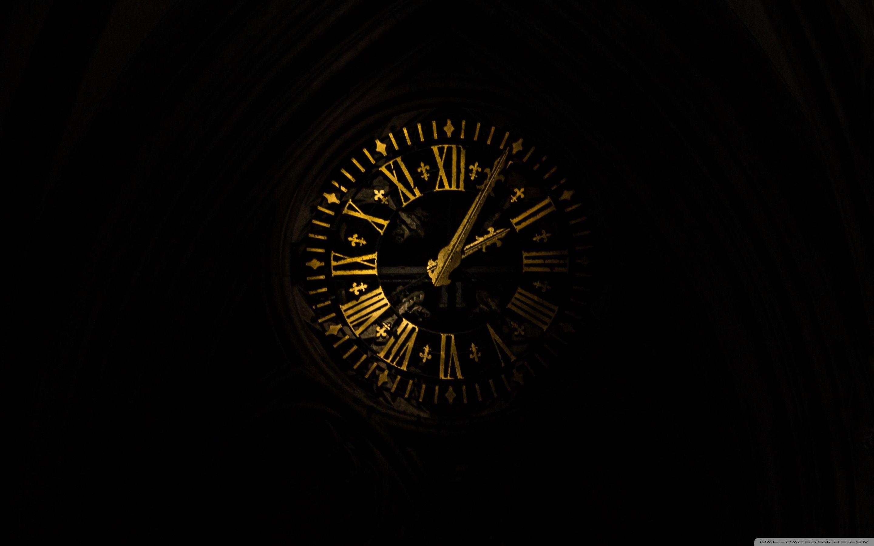 2880x1800 Old Clock Wallpaper