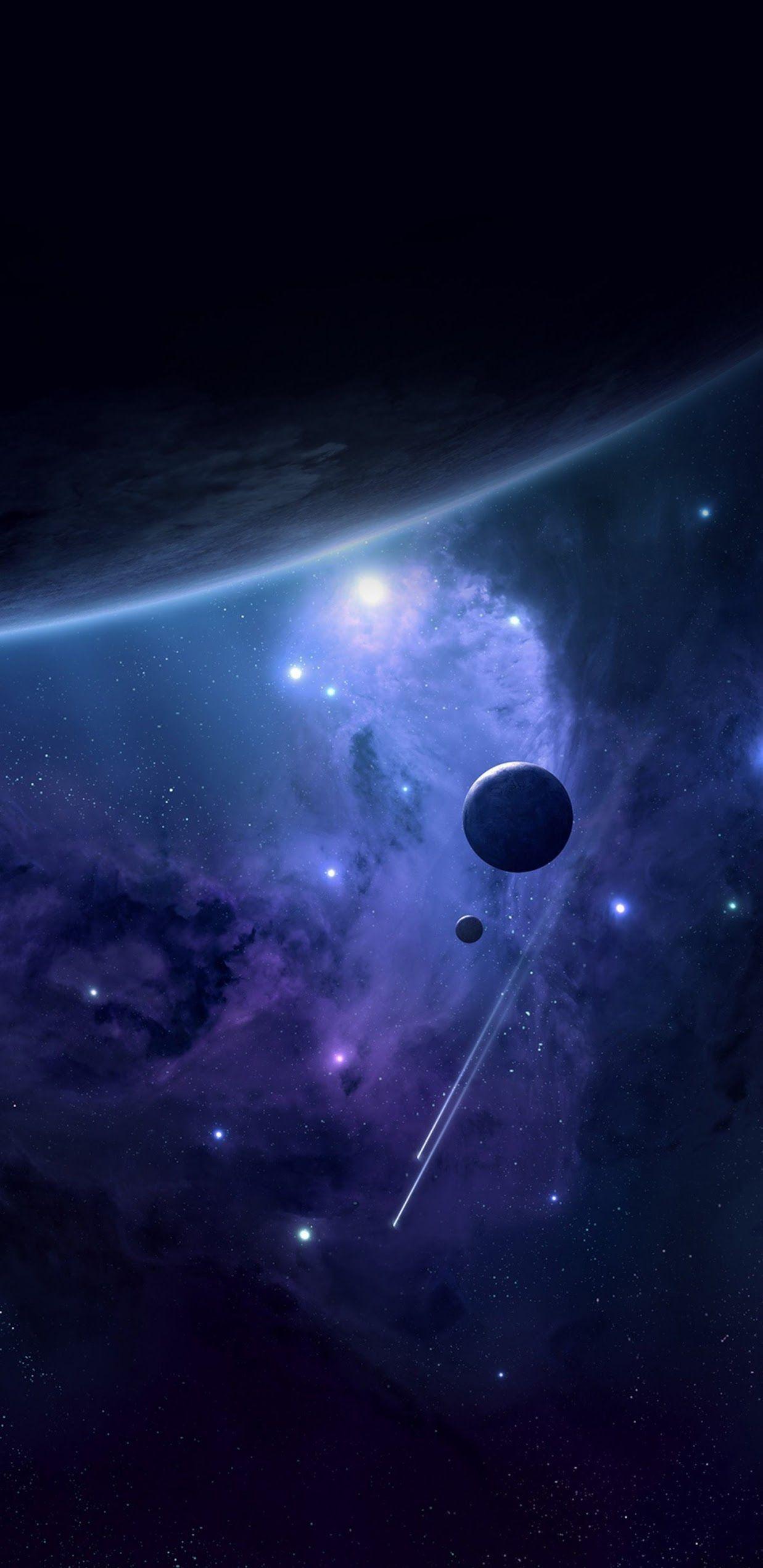 1237x2542 64K Ultra HD Galaxy Wallpaper .