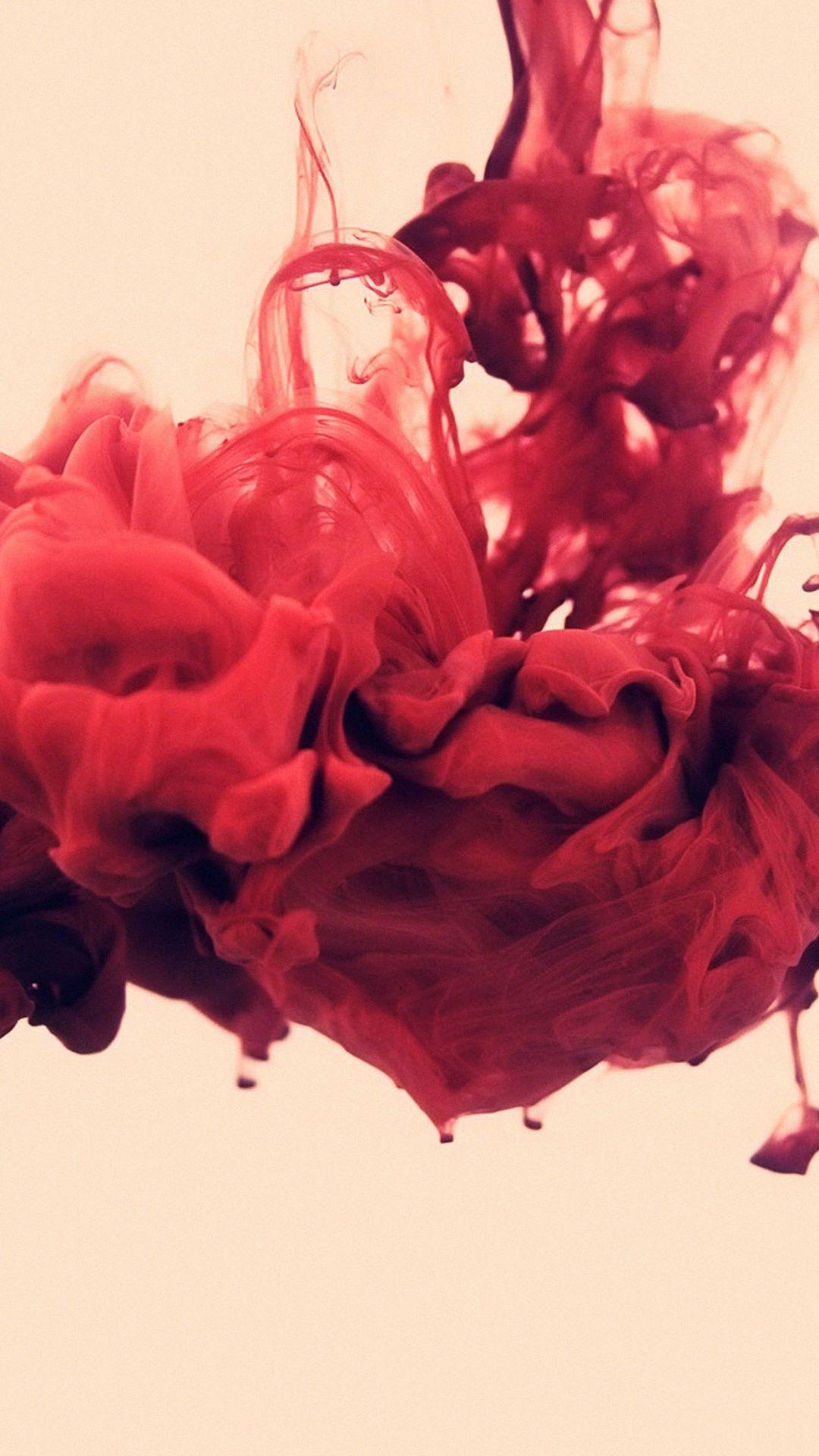 1080x1920 Abstract Red Smoke Cloud iPhone HD Wallpaper HD