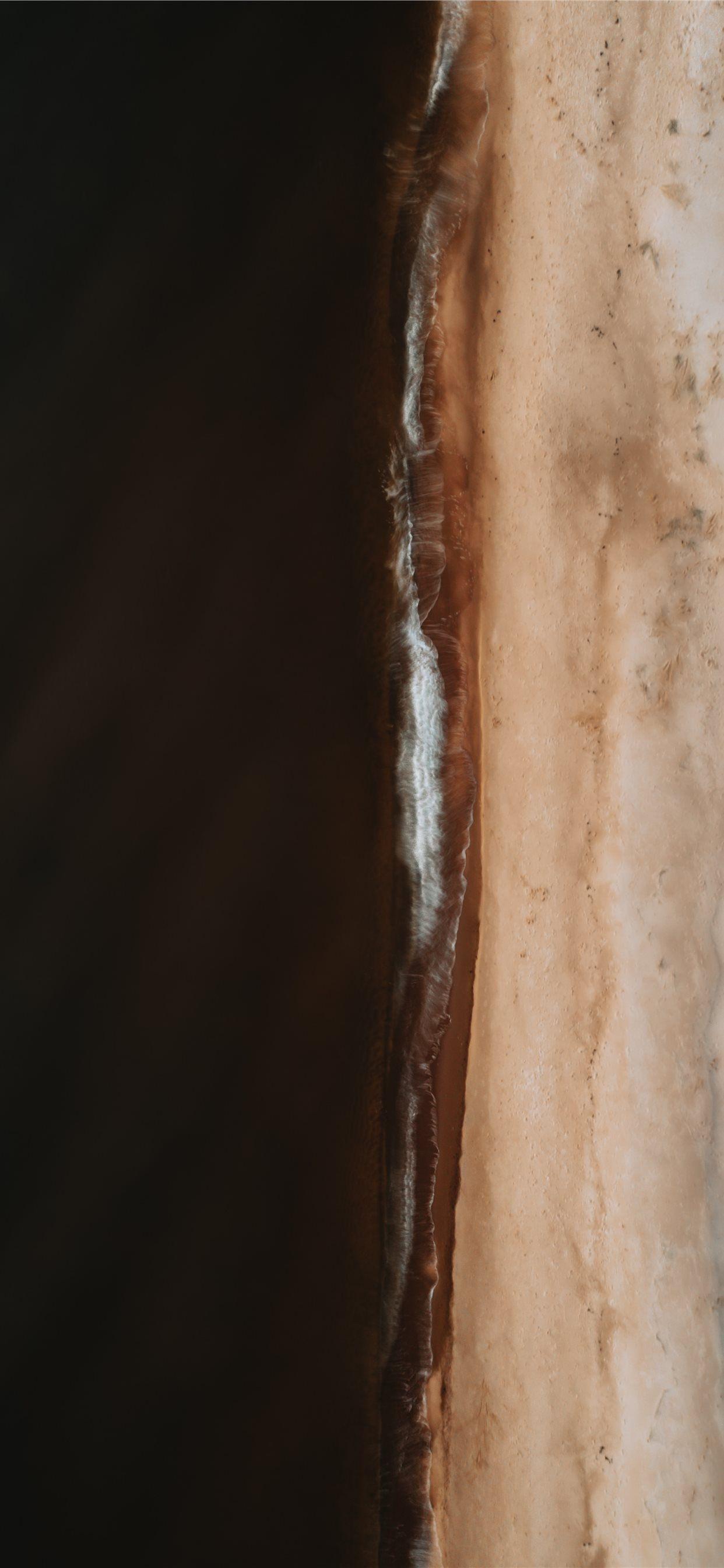 1242x2688 brown and white abstract painting iPhone 11 Wallpaper Free Download