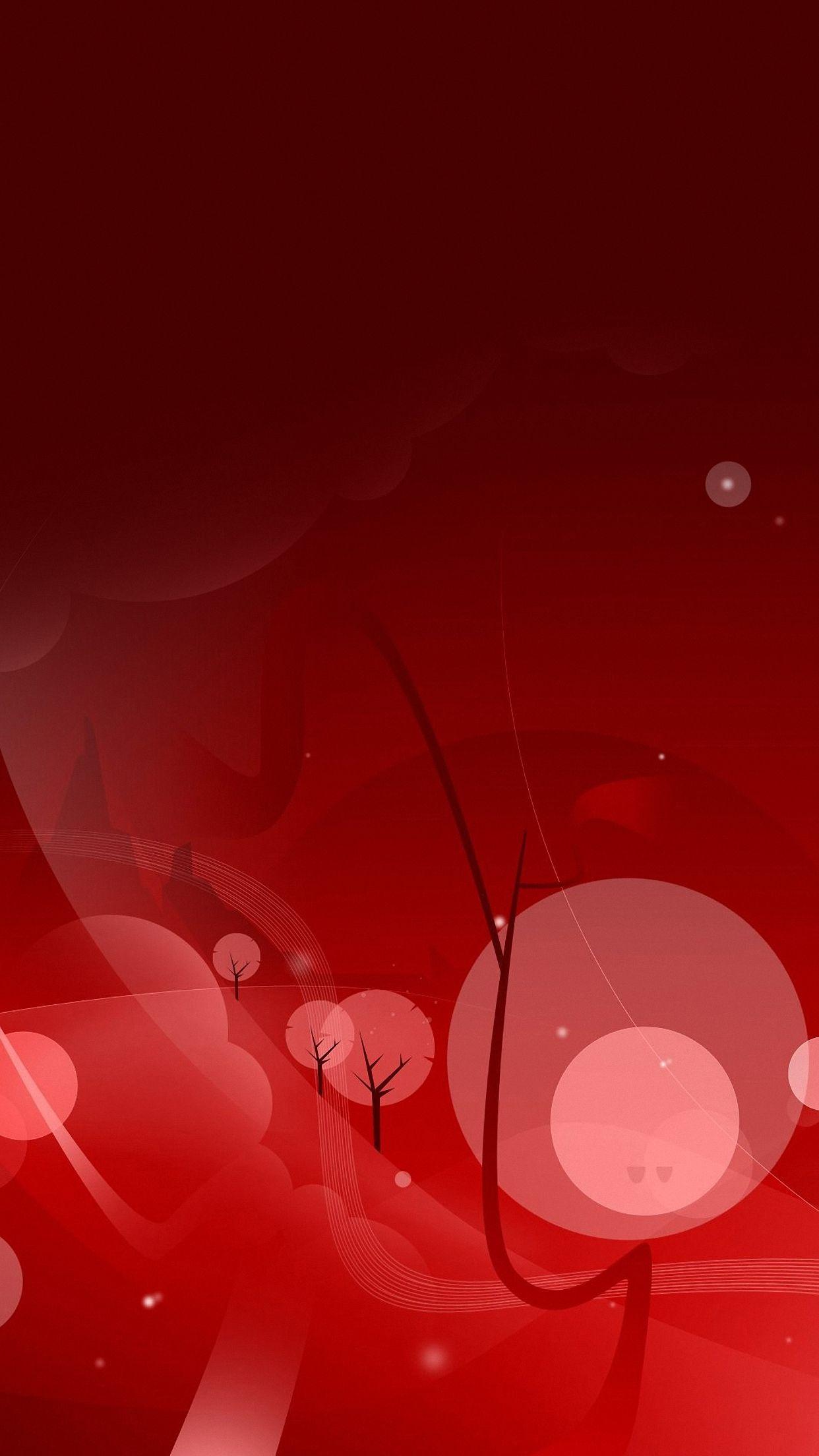 1242x2208 Abstract Red Design iPhone 6s Wallpaper HD