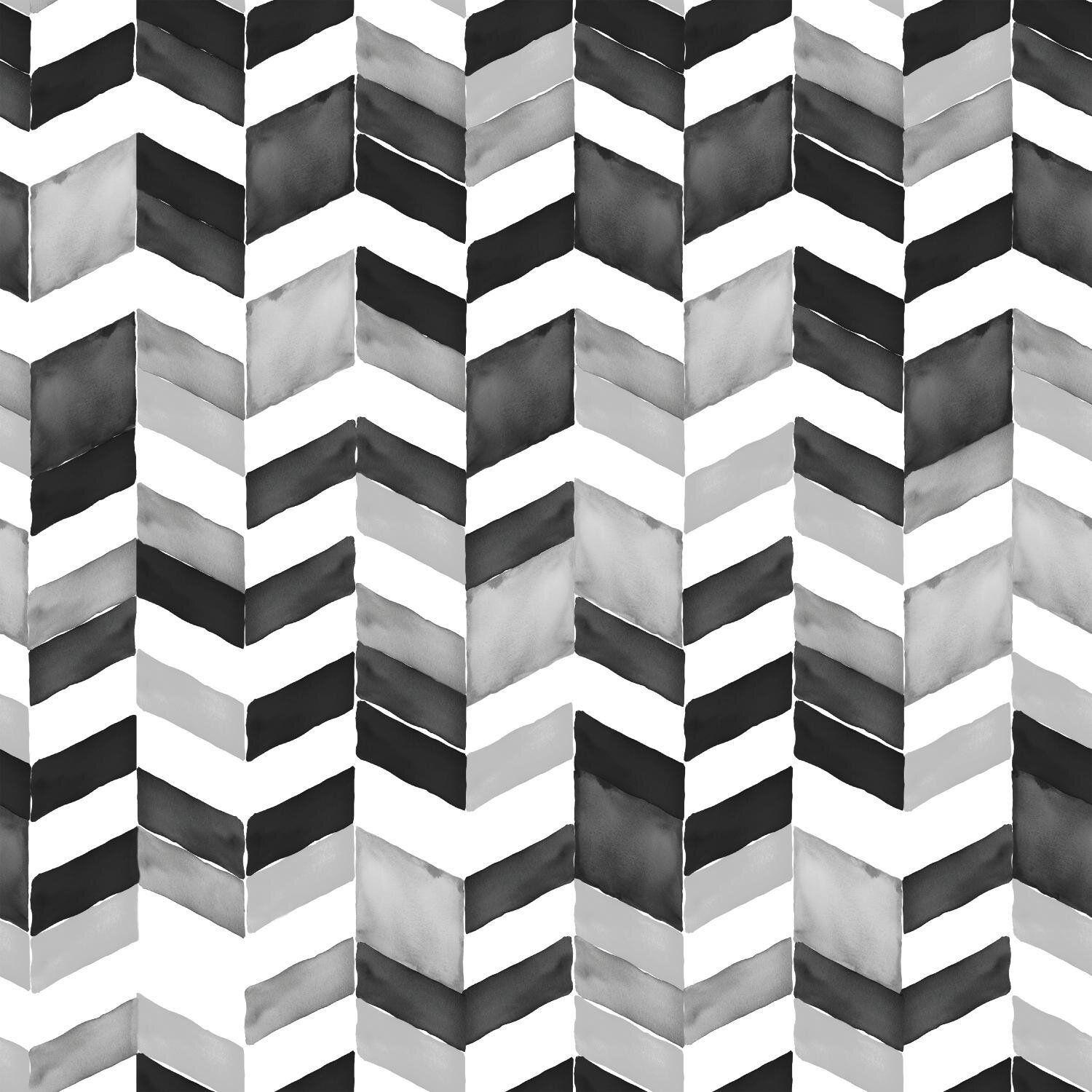 1500x1500 Chevron & Herringbone Self Adhesive Wallpaper You'll Love In 2021