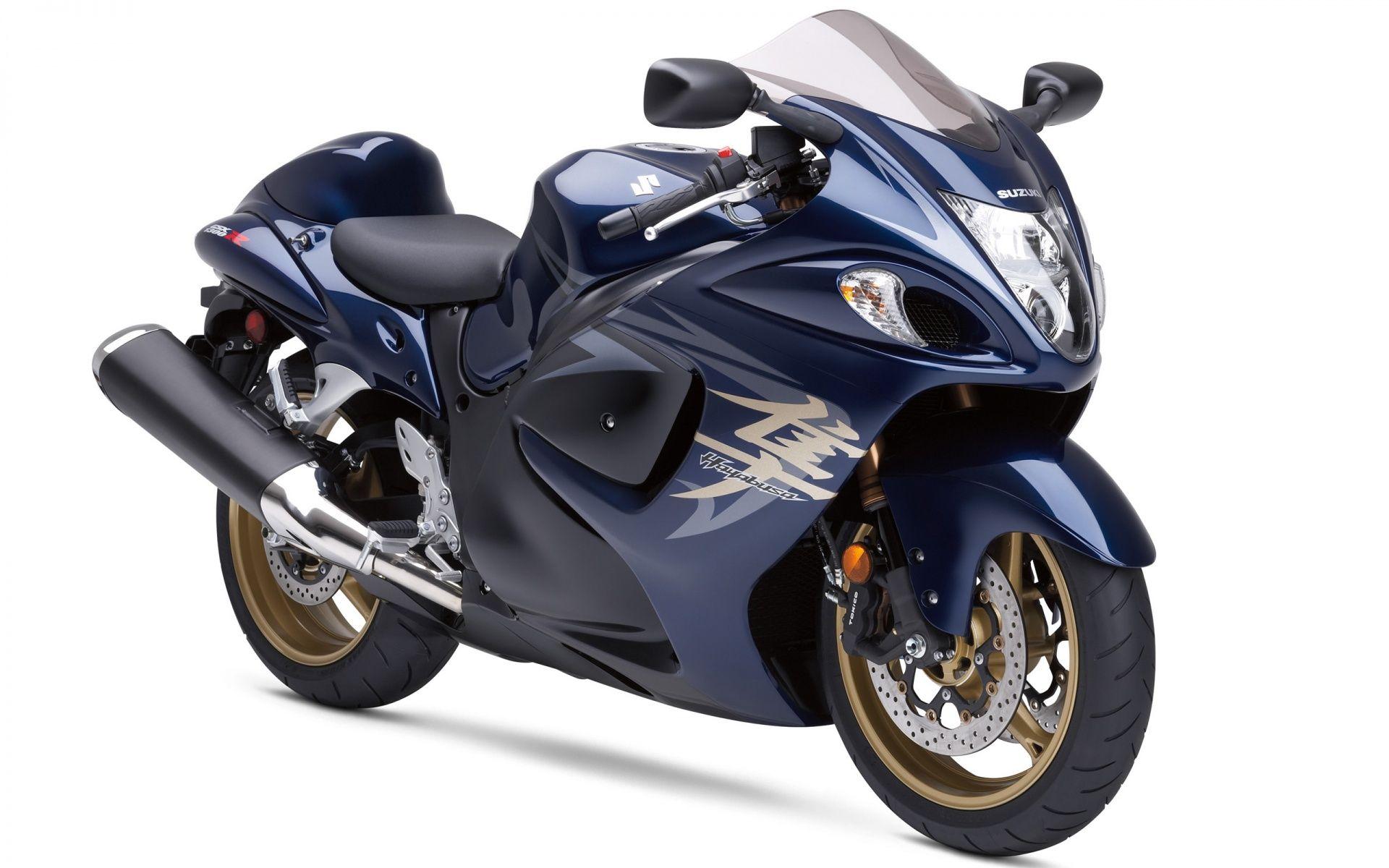1920x1200 Hayabusa Suzuki Blue Bike Wallpaper in jpg format for free download