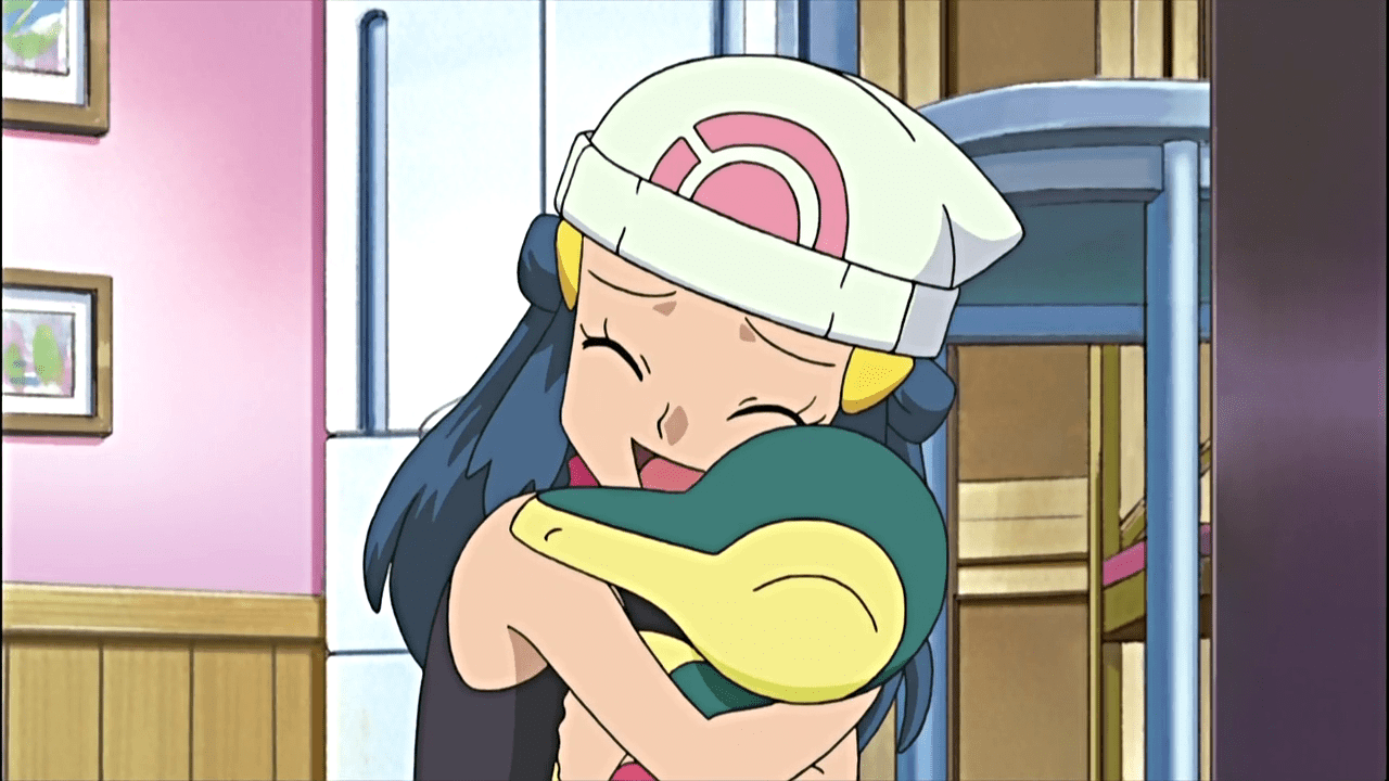 1280x720 Pokemon Dawn And Cyndaquil