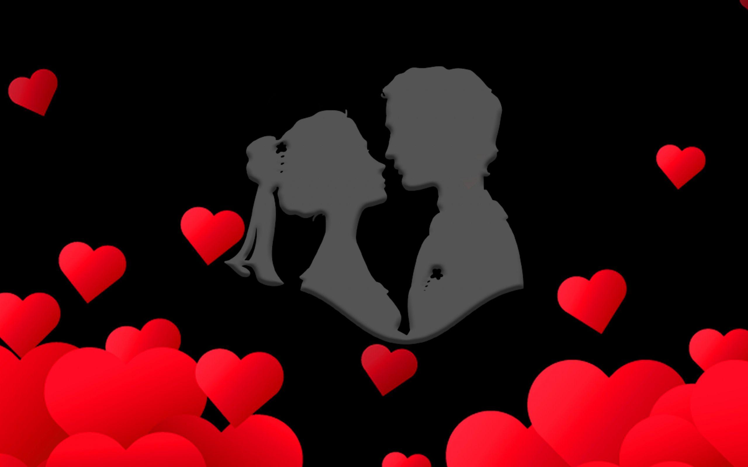 2560x1600 Download Couple, love, heart, art wallpaper, 2560x Dual Wide, Widescreen 16: Widescreen