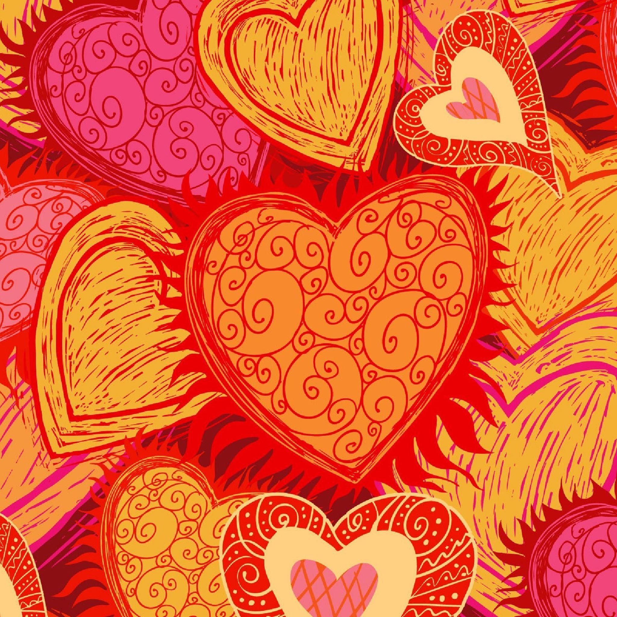 Heart Art Wallpapers - Top Free Heart Art Backgrounds - WallpaperAccess