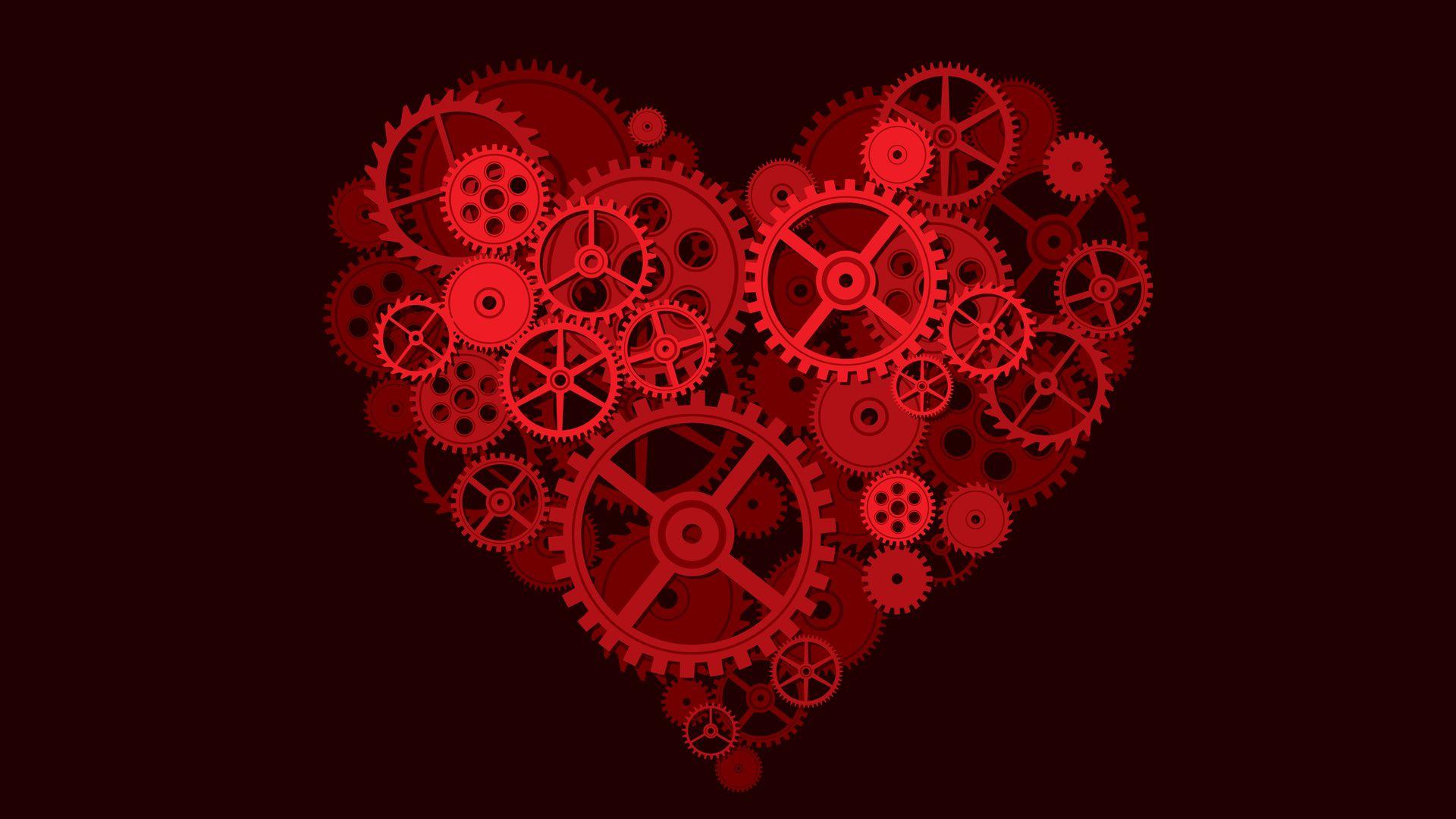 1920x1080 Heart Digital Art 4k Laptop Full HD 1080P HD 4k Wallpaper, Image, Background, Photo and Picture