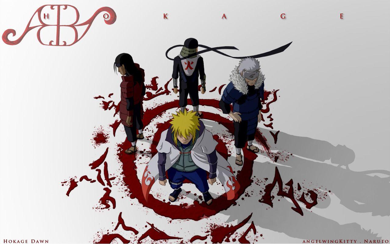 1280x800 hd wallpaper: All 4 Konoha Hokage 0035