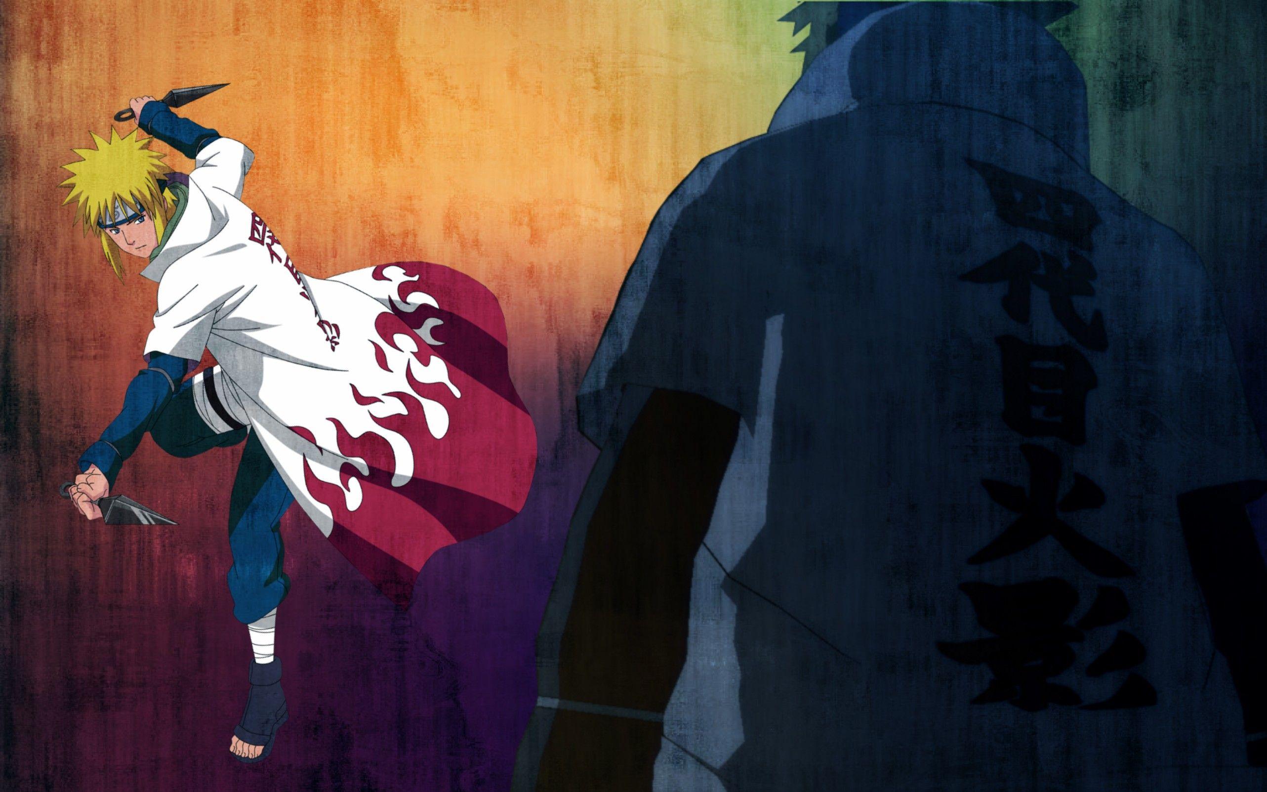 2565x1603 anime, anime boys, Minato Namikaze, 4th Hokage, Yoshairo wallpaper