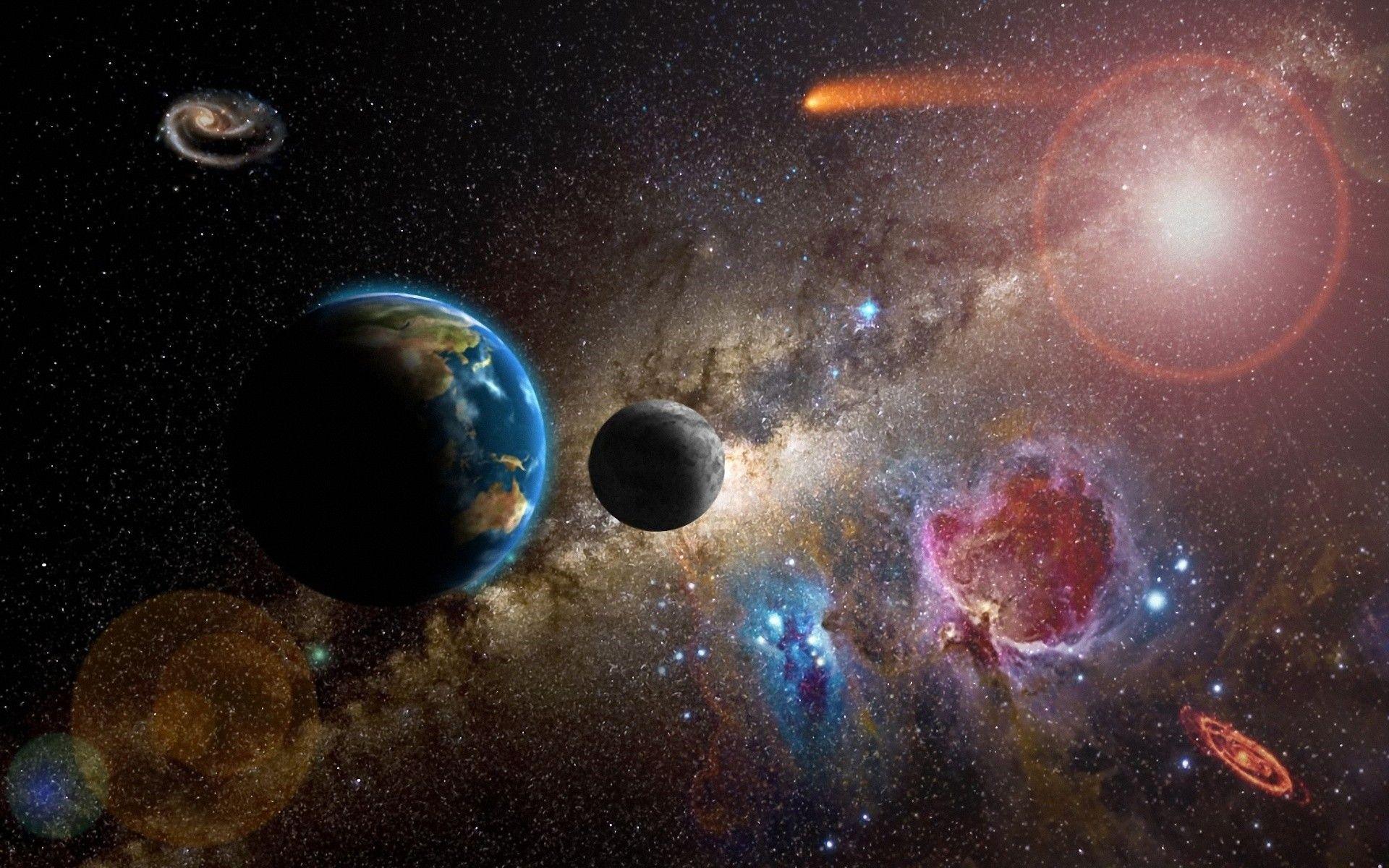 1920x1200 outer, Space, Science, Fiction Wallpaper HD / Desktop and Mobile Background