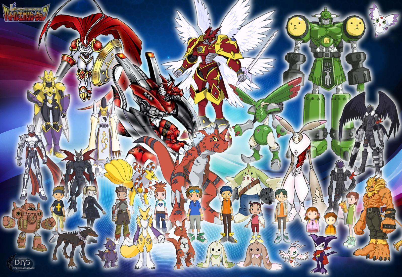 1600x1103 Digimon Tamers Wallpaper