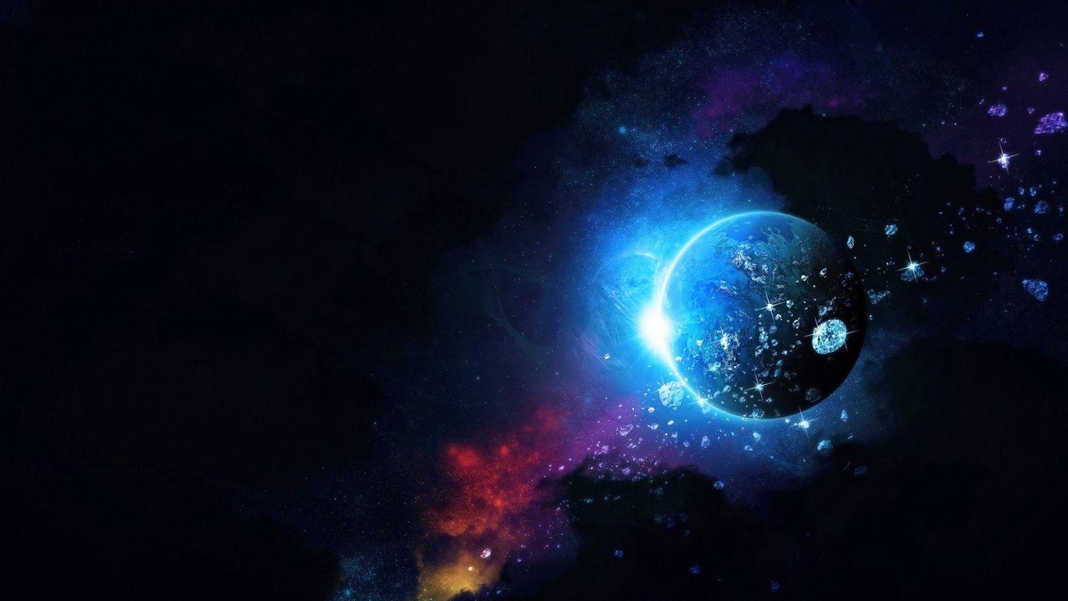 1536x864 Free download HD earth outer space science fiction wallpaper for Mac Desktop [1600x900] for your Desktop, Mobile & Tablet. Explore HD Space Phone Wallpaper. Hubble Image Wallpaper