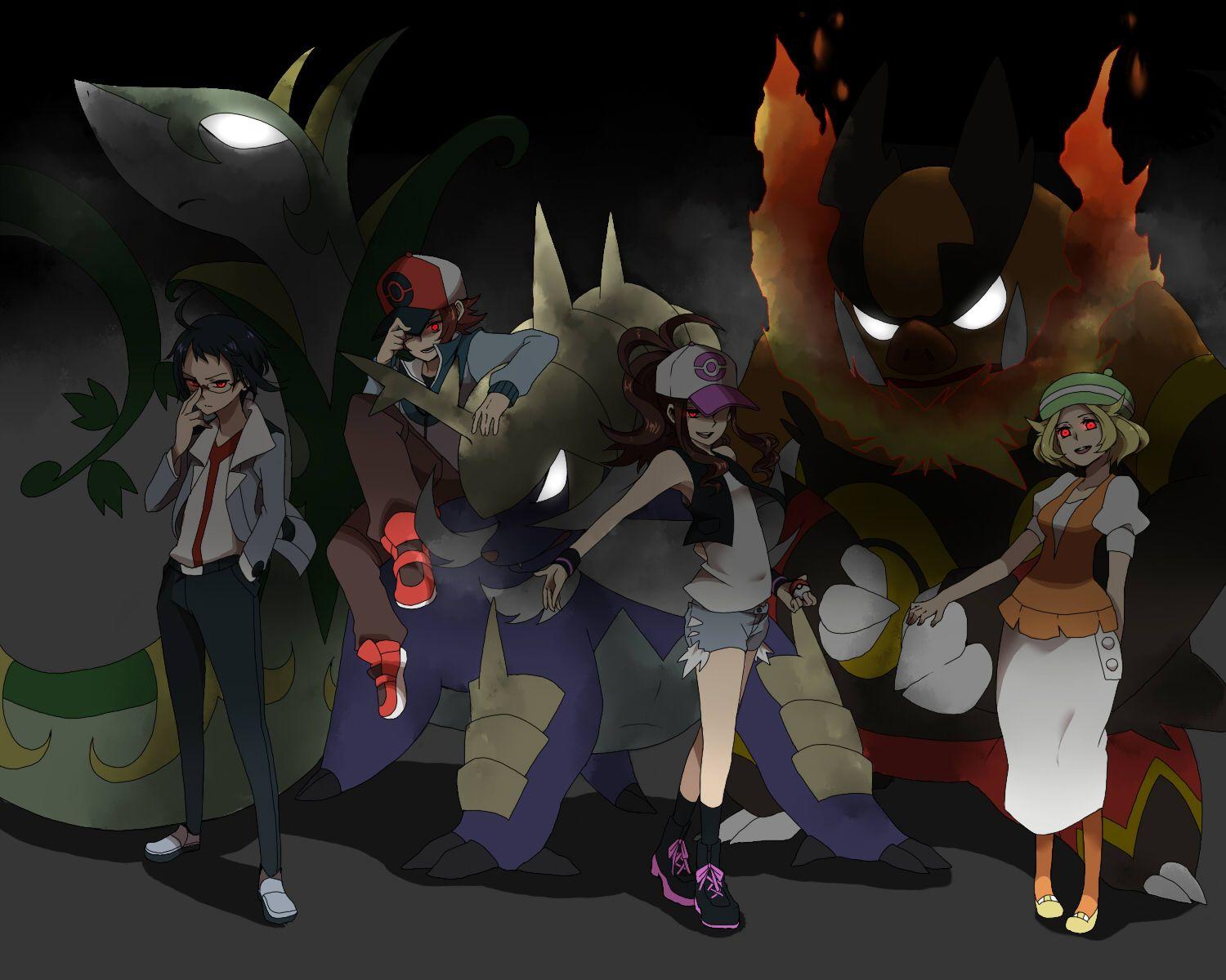 1500x1200 bel (pokemon) cheren emboar pokemon samurott sei (shinkai parallel) serperior touko (pokemon) touya. konachan.com.com Anime Wallpaper