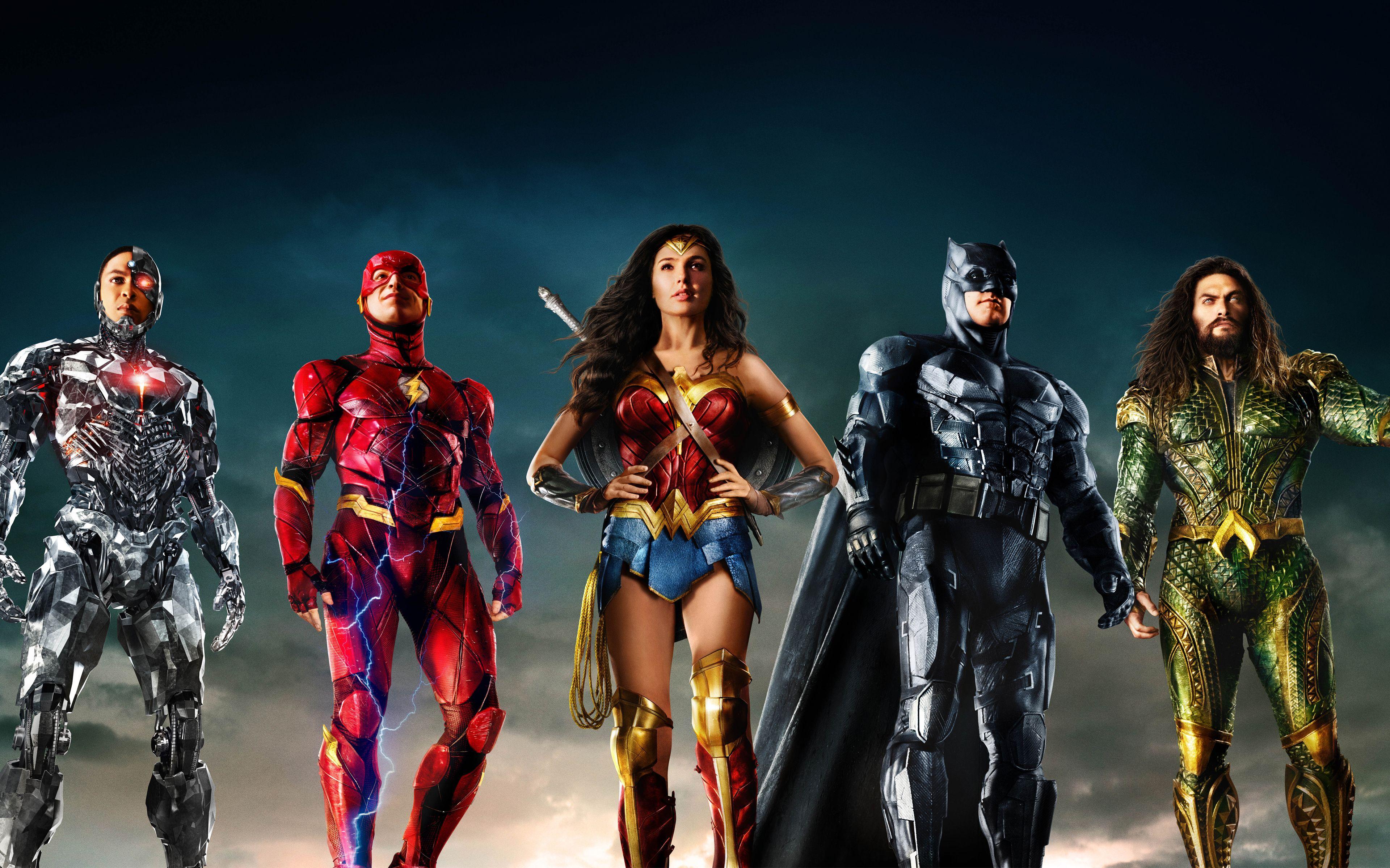 3840x2400 Justice League (2017) HD Wallpaper