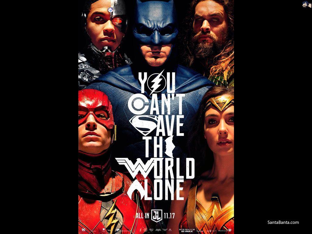 1024x768 Justice League Movie Wallpaper