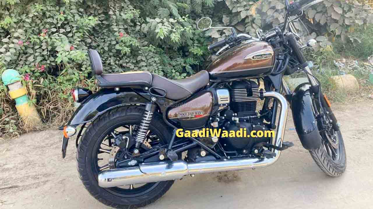 1280x720 Royal Enfield Meteor 350 Real World Image Leak Before 6th Nov Launch
