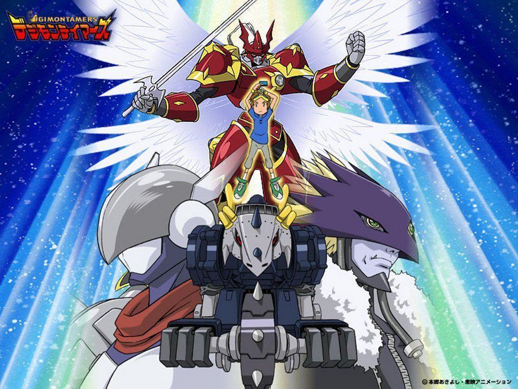 1024x768 Digimon Tamers Wallpaper