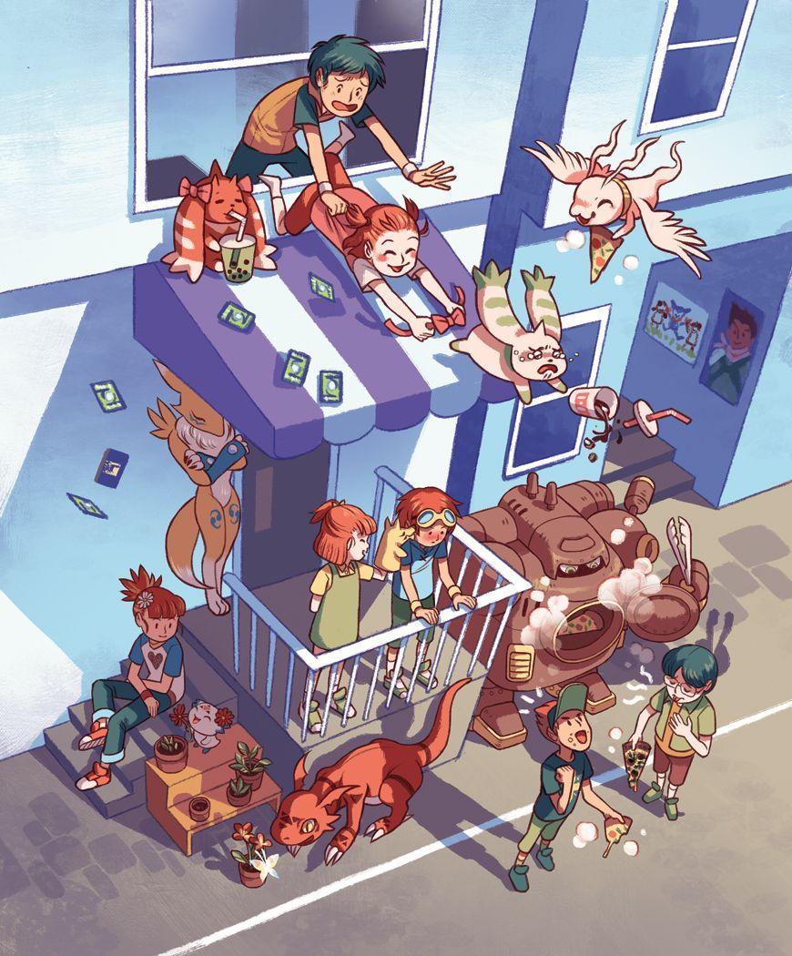 870x1050 beelzebum0n. Digimon wallpaper, Digimon tamers, Digimon digital monsters