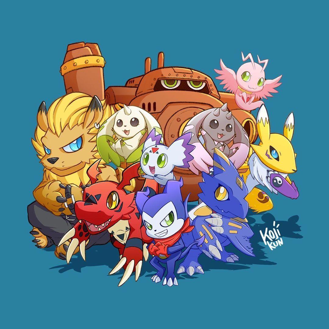 1080x1080 Likes, 21 Comments - こうじ on Instagram: “Tamers Squad Assemble!