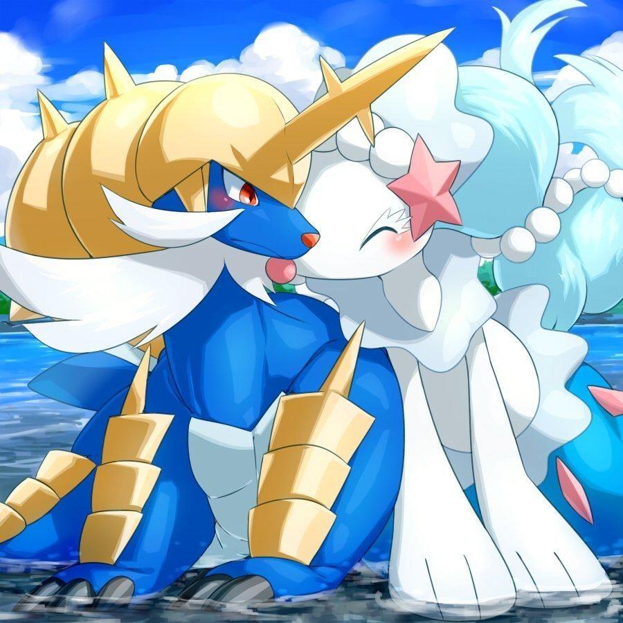 900x900 Samurott & Primarina by mako_mickt. Pokémon Sun and Moon. Pokemon primarina, Pokemon alola, Pokemon