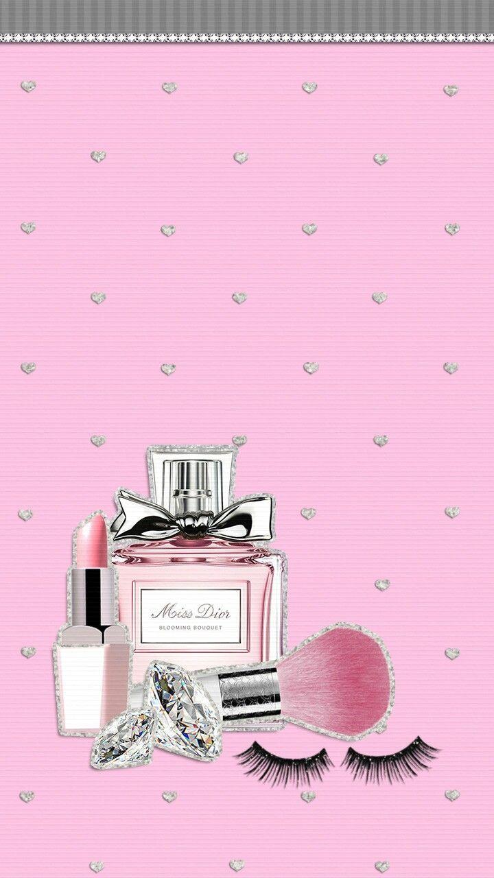 720x1280 My wallpaper. Pink wallpaper, Bling wallpaper, Makeup wallpaper