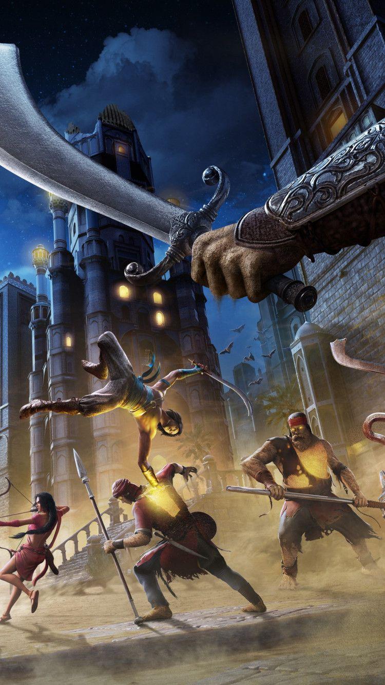 750x1334 Download wallpaper: Prince of Persia: The Sands of Time Remake 750x1334