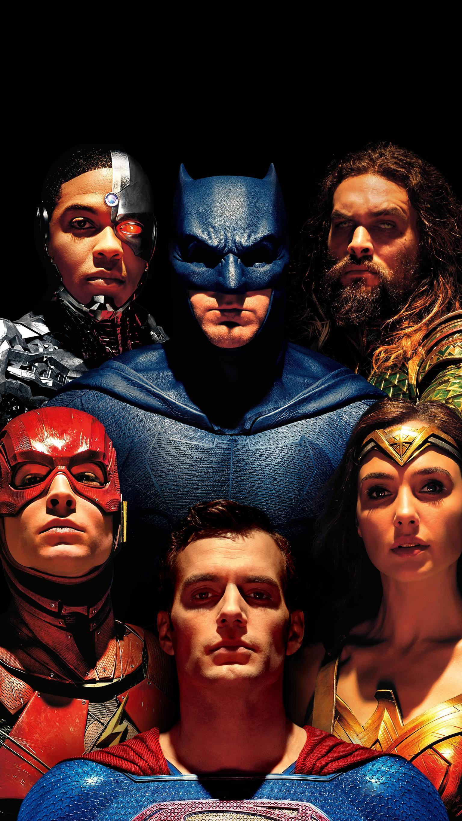 1536x2732 Justice League (2017) Phone Wallpaper