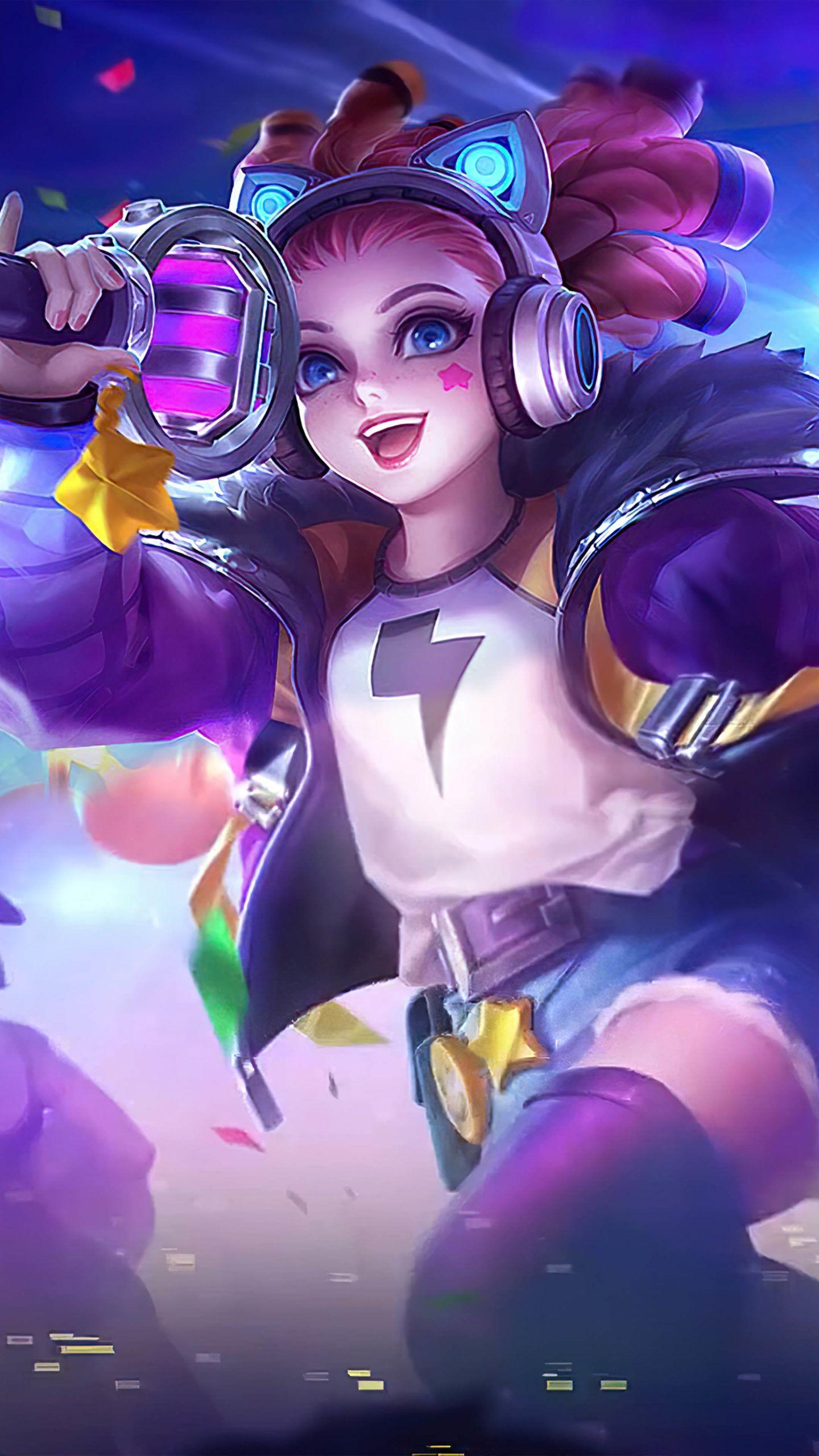 1440x2560 Lylia Future Star Mobile Legends 4K Ultra HD Mobile Wallpaper. Mobile legend wallpaper, Anime mobile, 90 anime