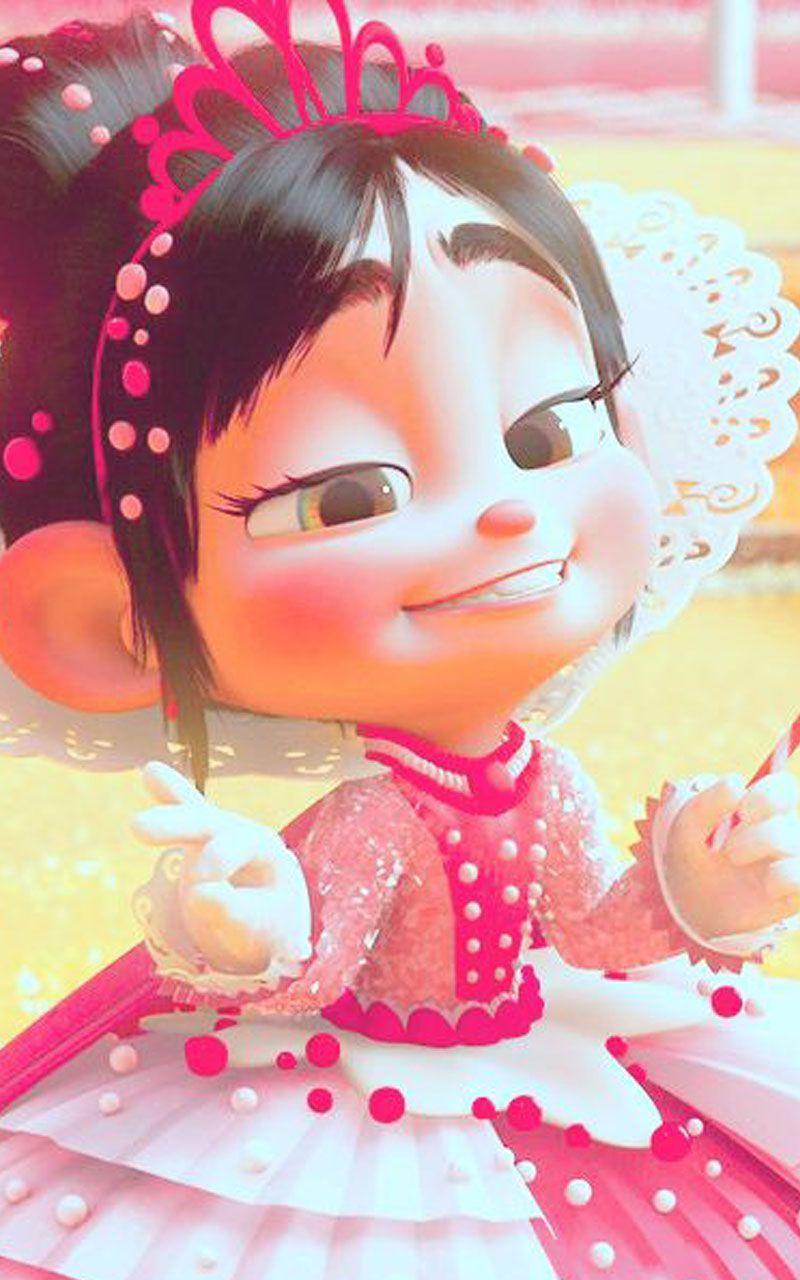800x1280 Vanellope Von Schweetz Princess Dress Wallpaper