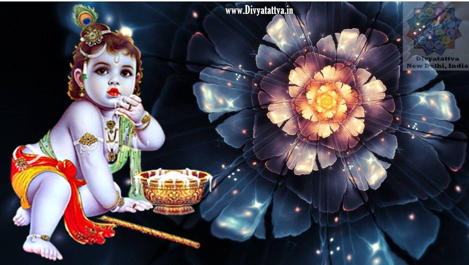 1600x905 Baby Krishna Wallpaper Vrindavan lord krishna childhood image download