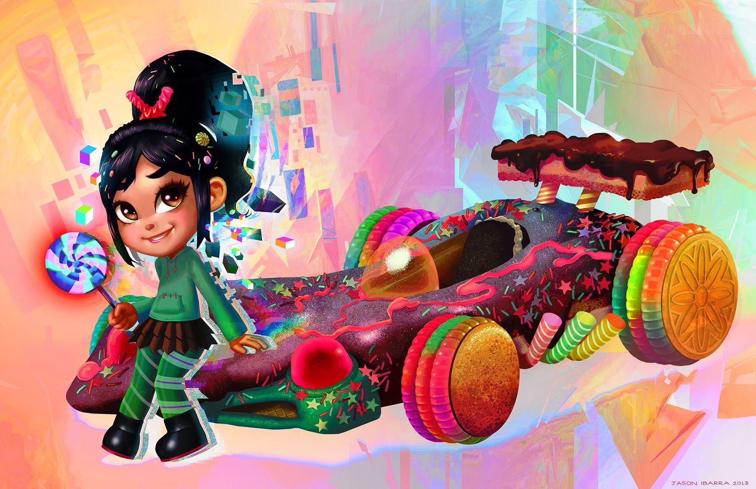 1500x971 2061x945 Vanellope von Schweetz background