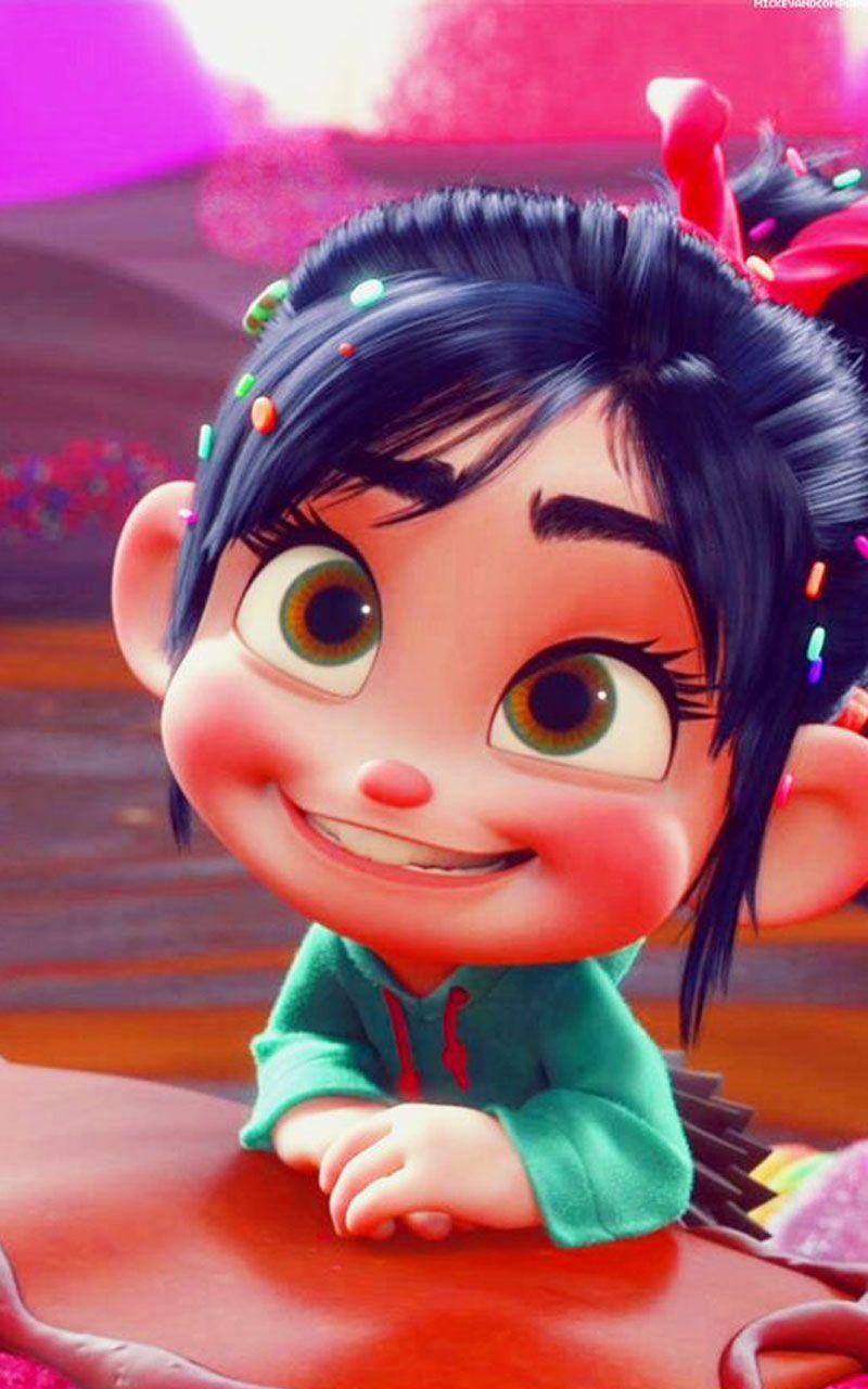 800x1280 Vanellope Von Schweetz Wallpaper HD. Cute disney characters, Cute disney, Disney princess wallpaper