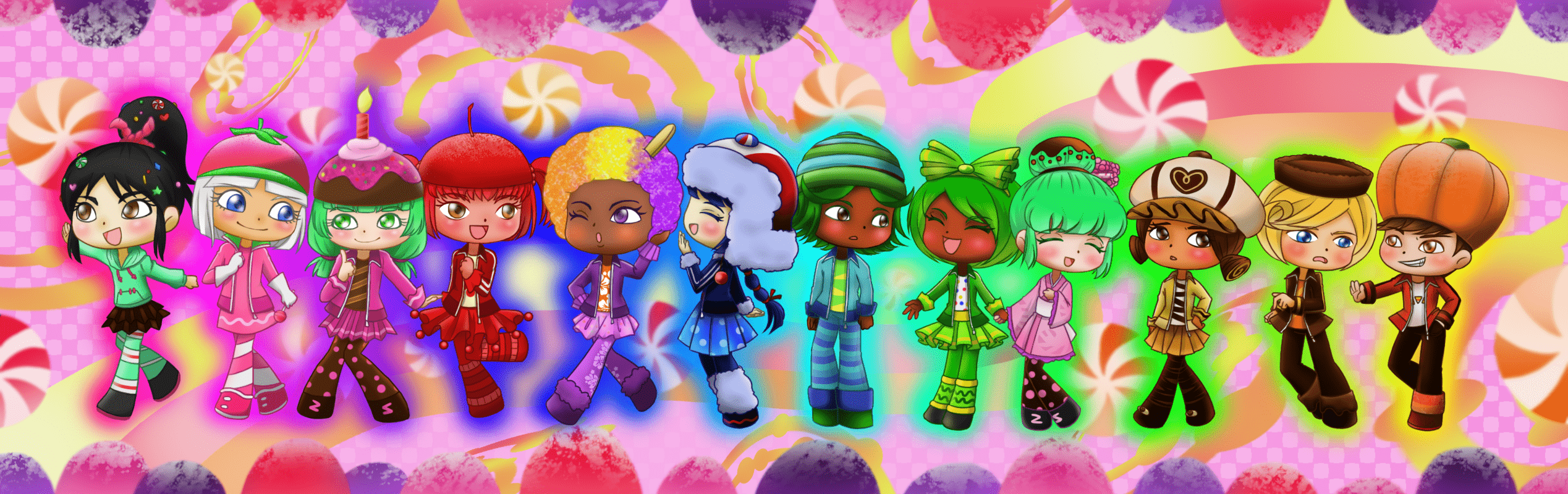 2537x800 2537x800 Vanellope von Schweetz widescreen wallpaper