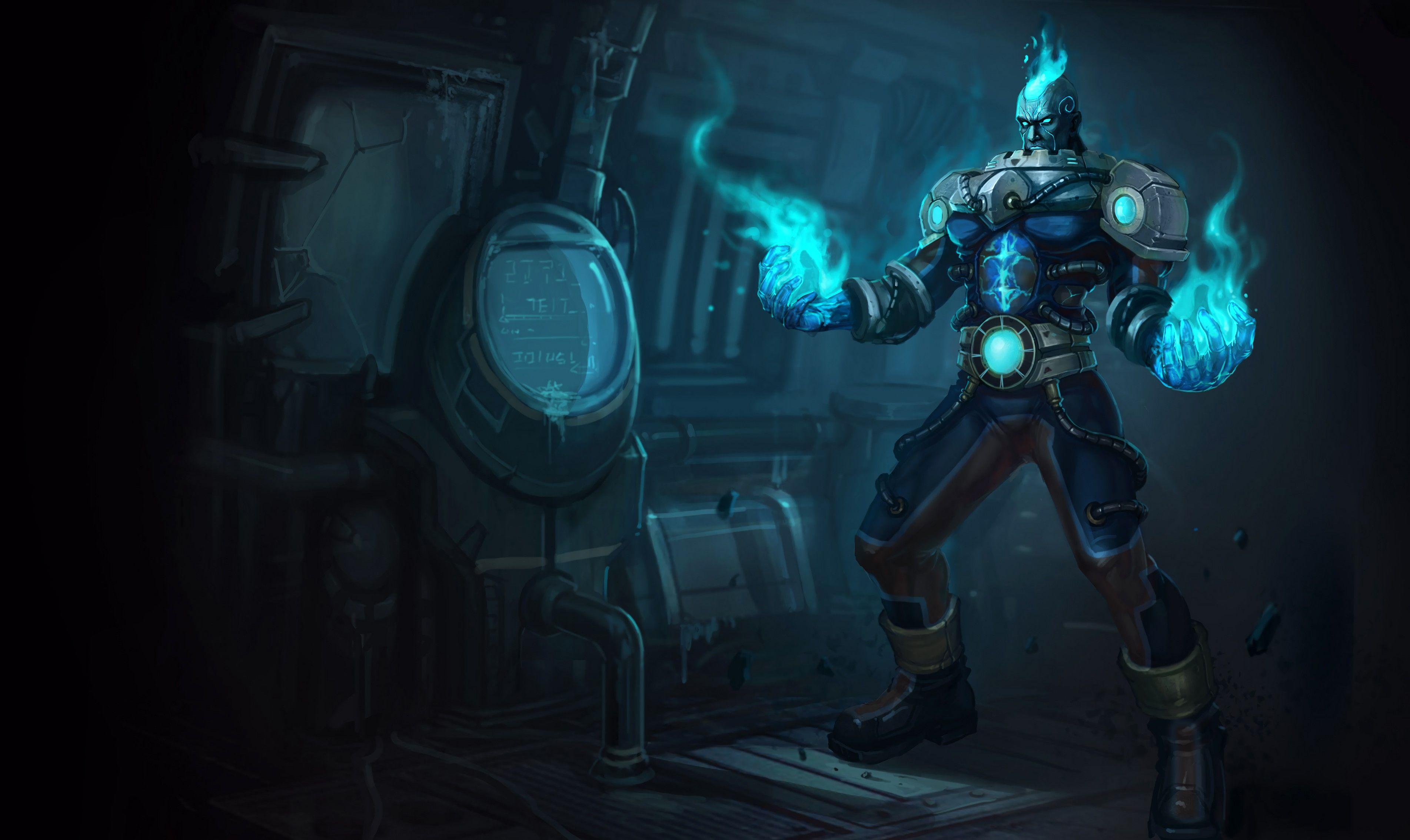 3806x2268 Cryocore Brand. Wallpaper & Fan Arts. League Of Legends