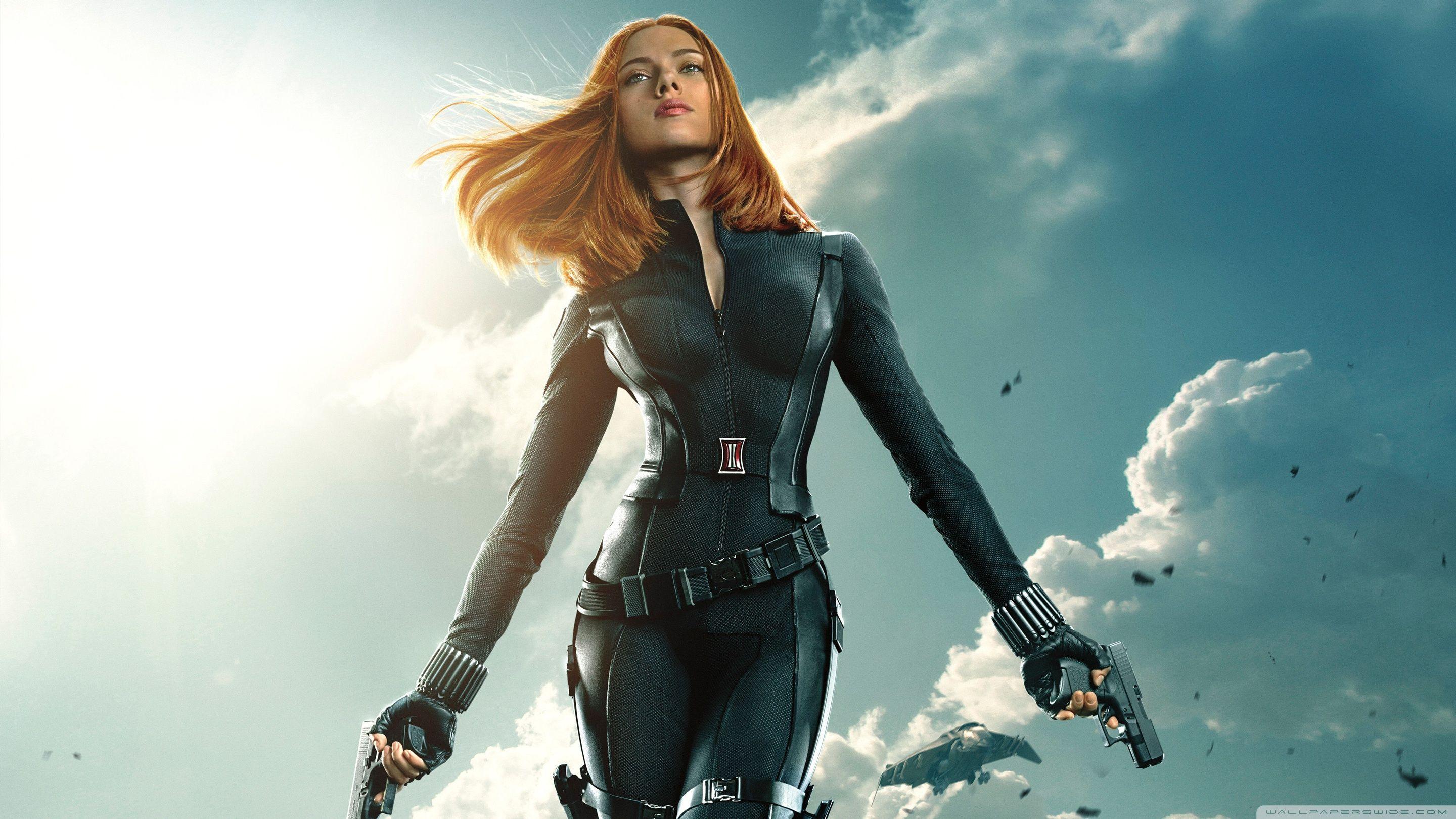 2880x1620 Black Widow Desktop Wallpaper