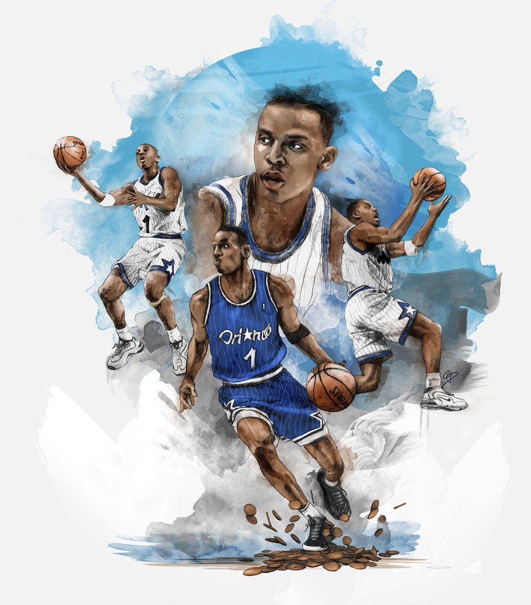1067x1215 Penny Hardaway Wallpaper