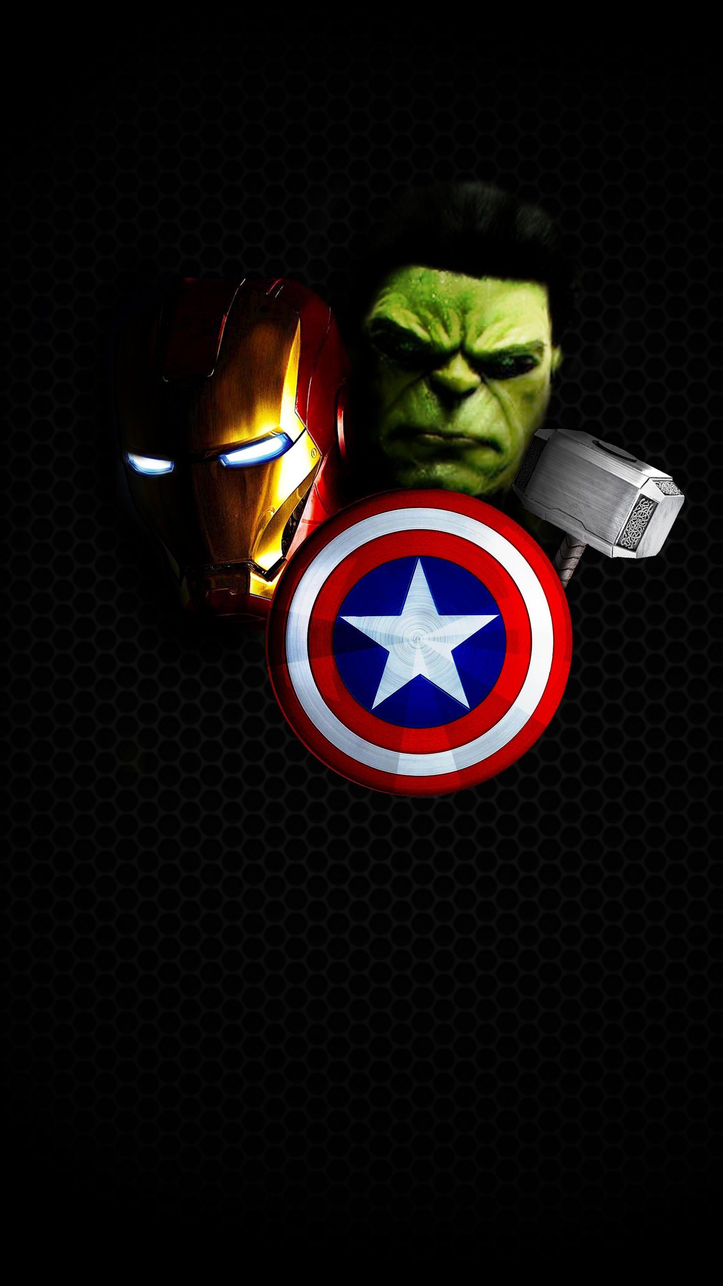 2304x4096 Iron Man and Hulk Wallpaper Download
