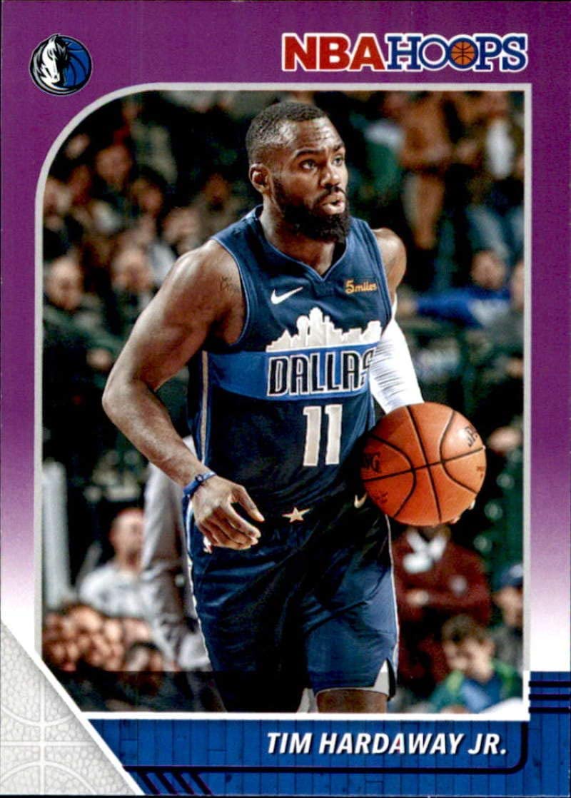 800x1118 2019 20 Panini Hoops Purple Tim Hardaway Jr. Dallas Mavericks Basketball Card: Collectibles & Fine Art