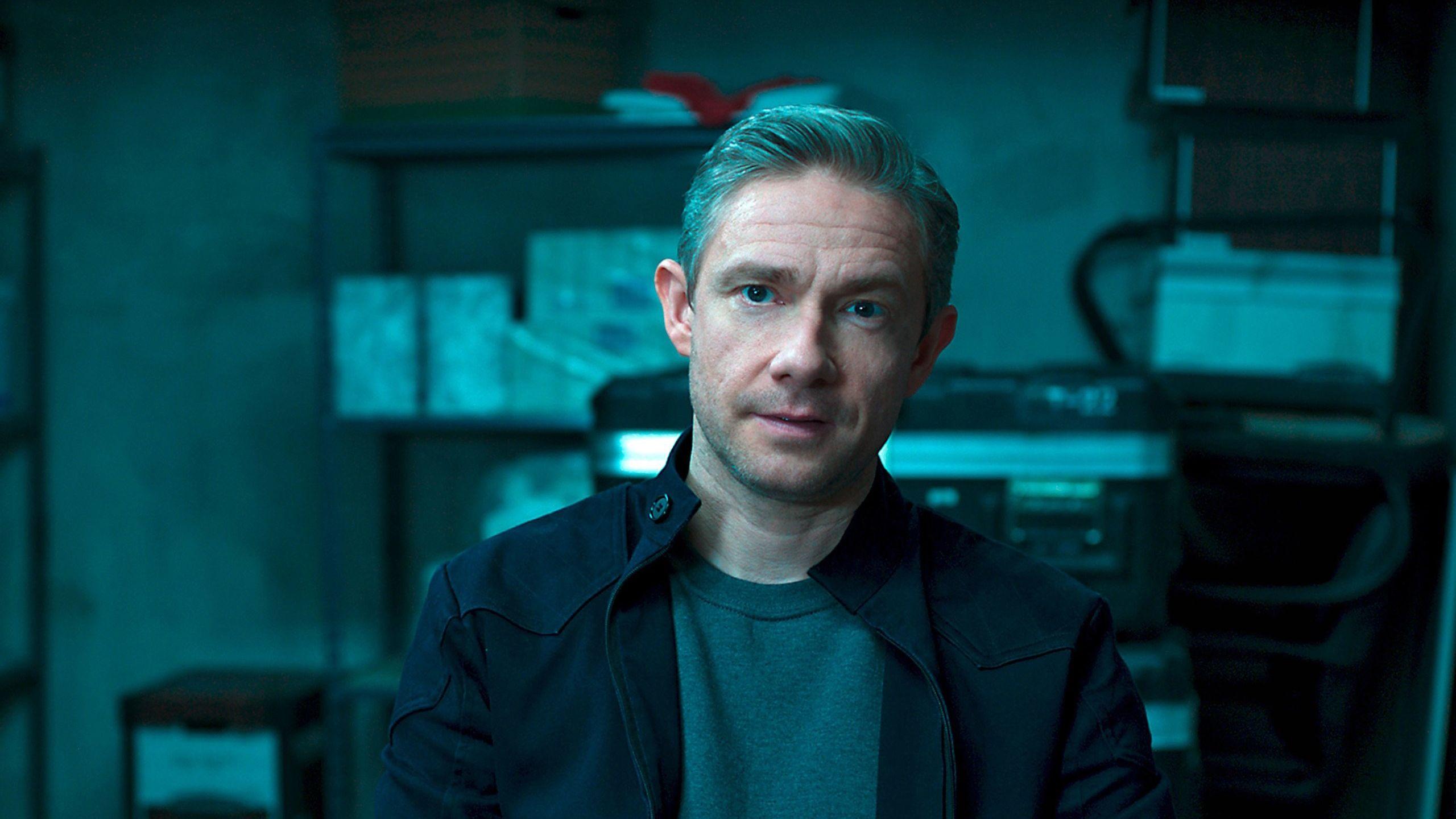 2560x1440 Black Panther Movie Everett Ross Martin Freeman HD
