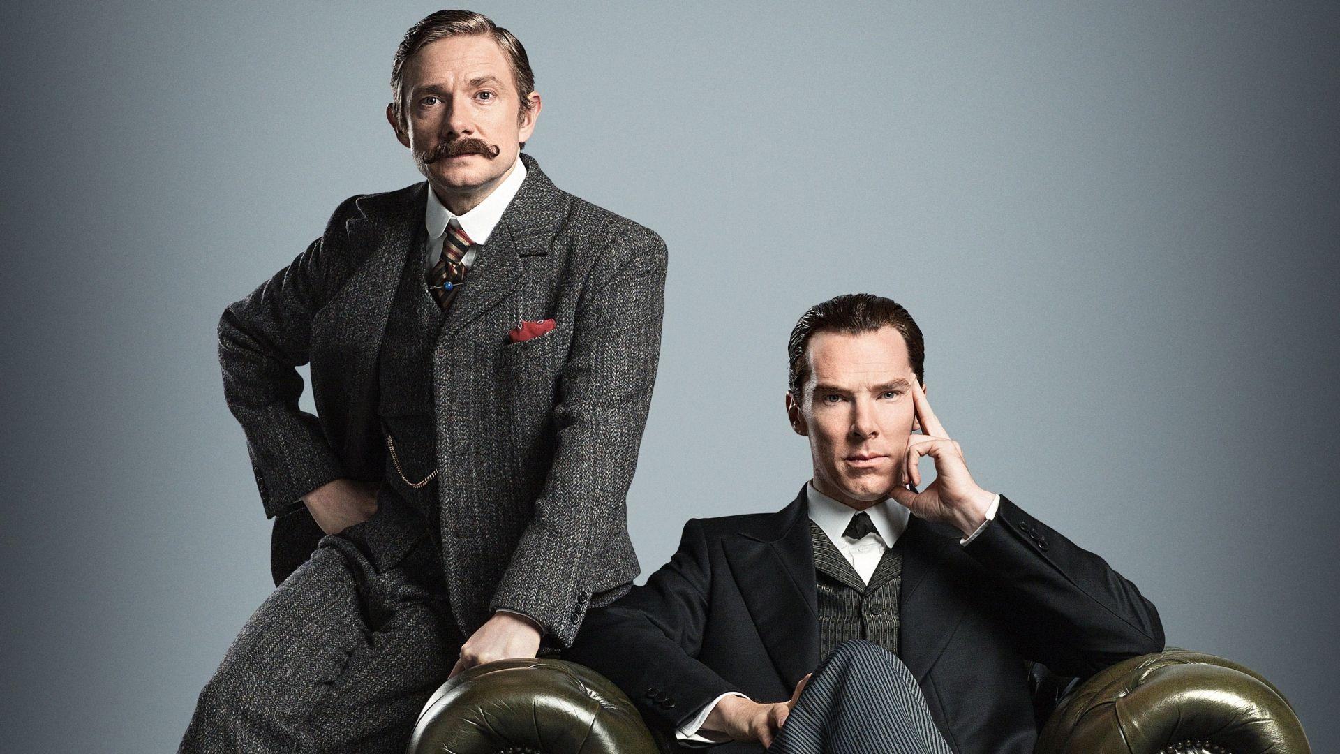 1920x1080 Benedict Cumberbatch, Dr. Watson, Martin Freeman, Sherlock, Sherlock Holmes HD Wallpaper & Background • 33259 • Wallur