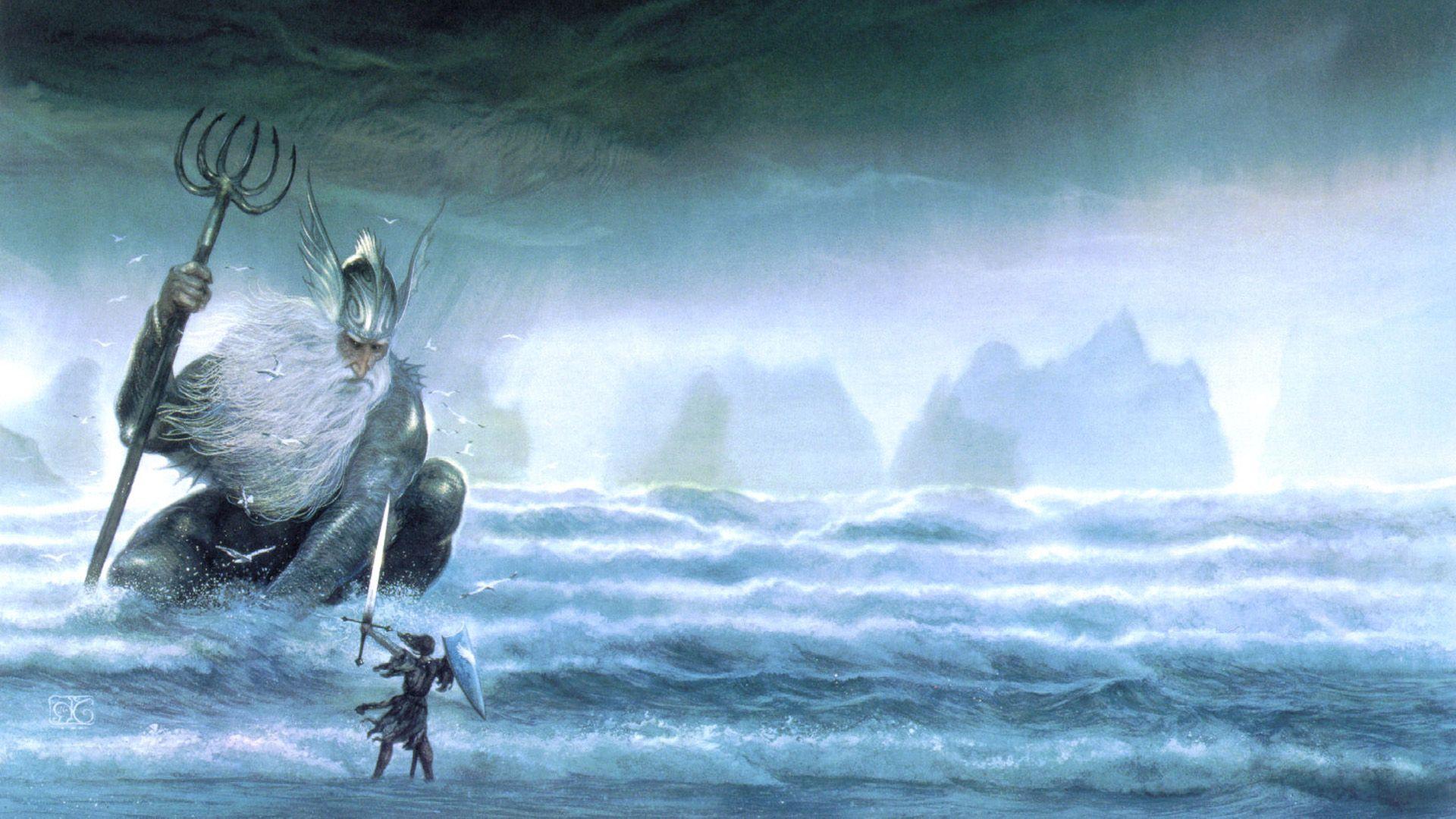 1920x1080 J. R. R. Tolkien, The Silmarillion, Fantasy Art, John Howe Wallpaper HD / Desktop and Mobile Background