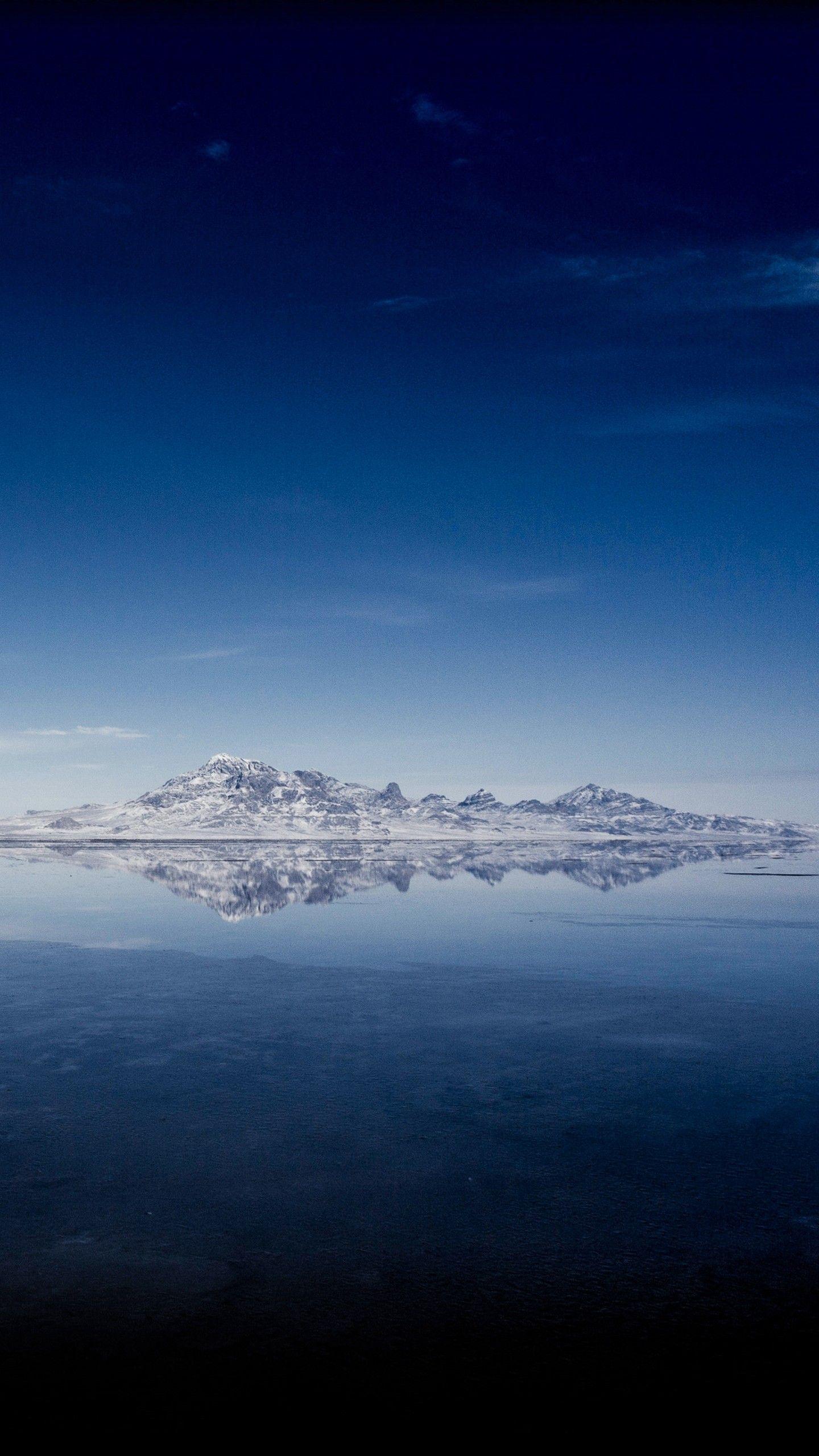 1440x2560 Bonneville Salt Flats Lake Utah 5K Wallpaper