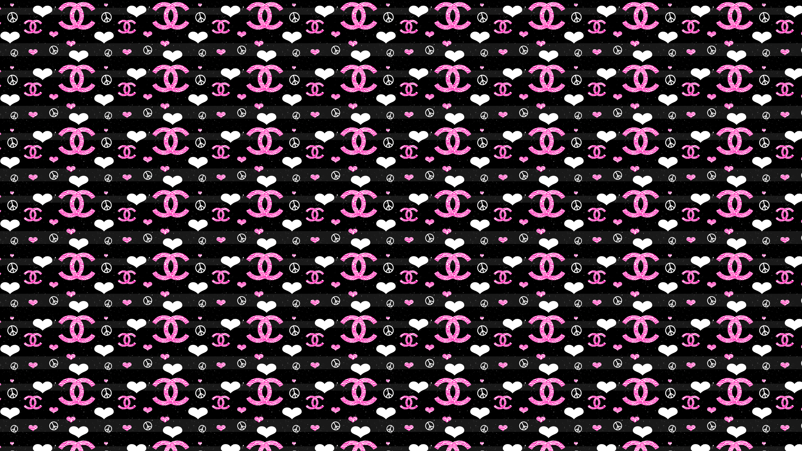 2560x1440 Chanel Logo Wallpaper