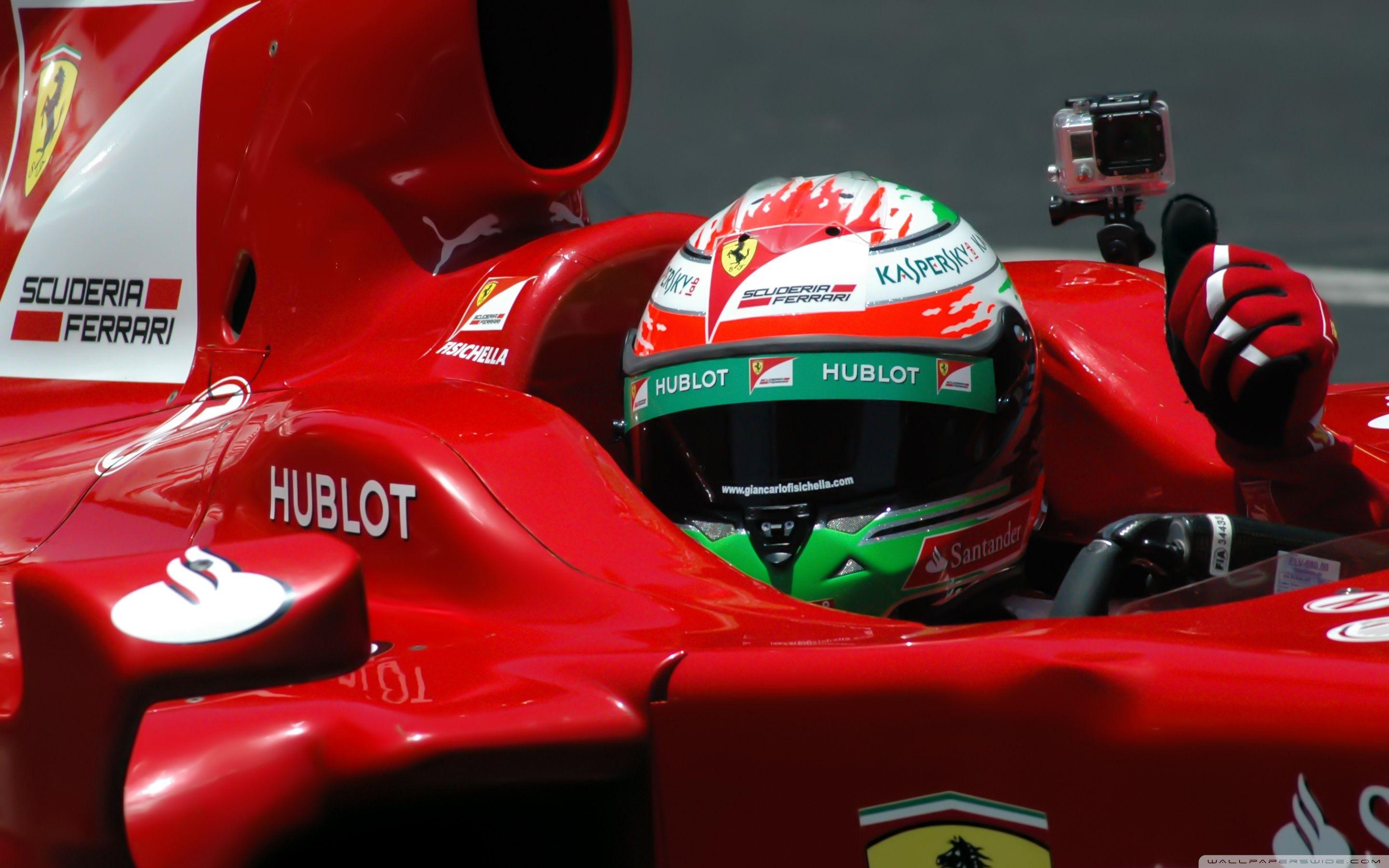 2880x1800 Giancarlo Fisichella Ferrari Formula 1 Driver Ultra HD Desktop Background Wallpaper for 4K UHD TV : Widescreen & UltraWide Desktop & Laptop : Tablet