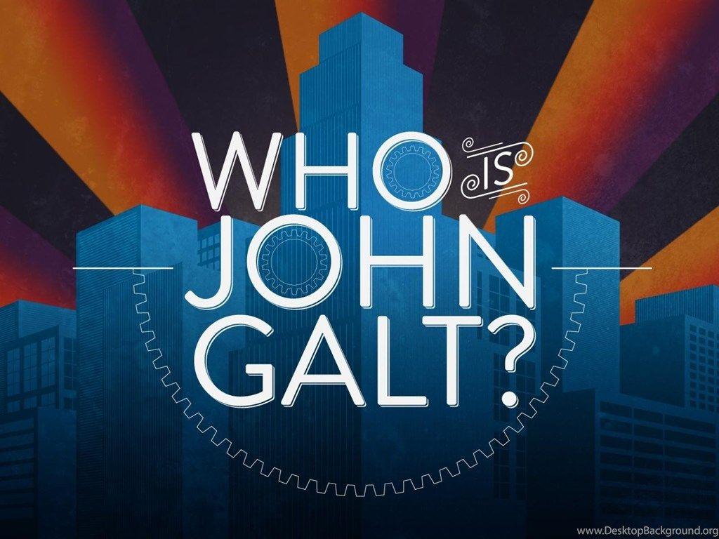 1024x768 Atlas Shrugged John Galt Art Deco Sunburst Wallpaper Desktop Background