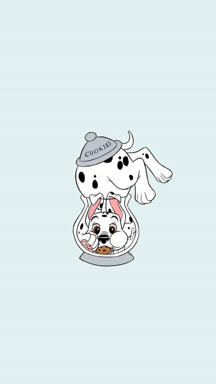 750x1334 Cute Kawaii Disney Wallpaper